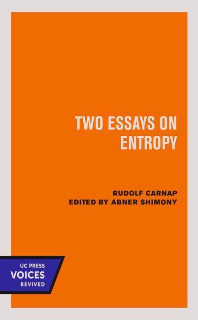 Two Essays on Entropy