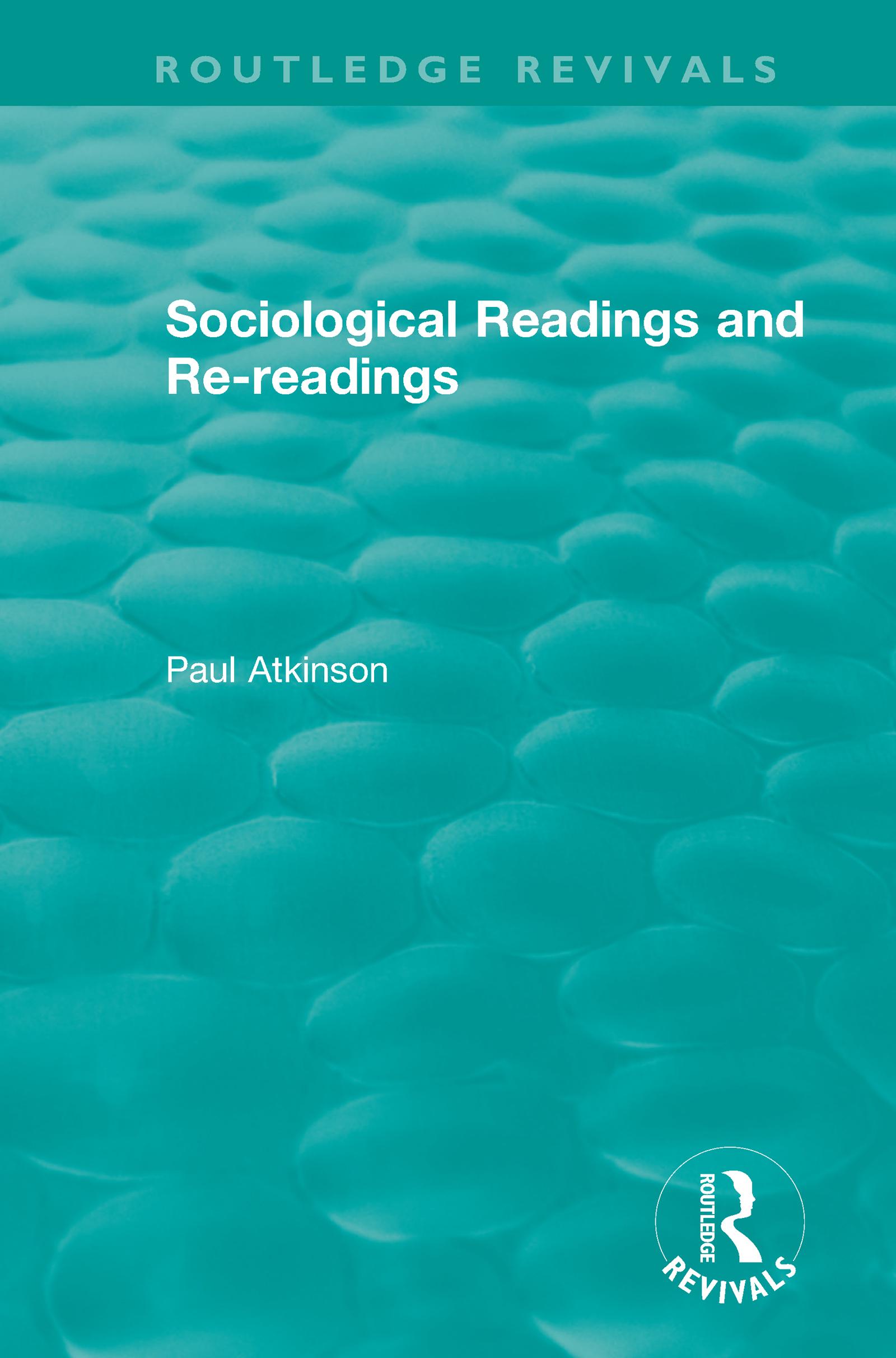 Sociological Readings and Re-readings (1996)