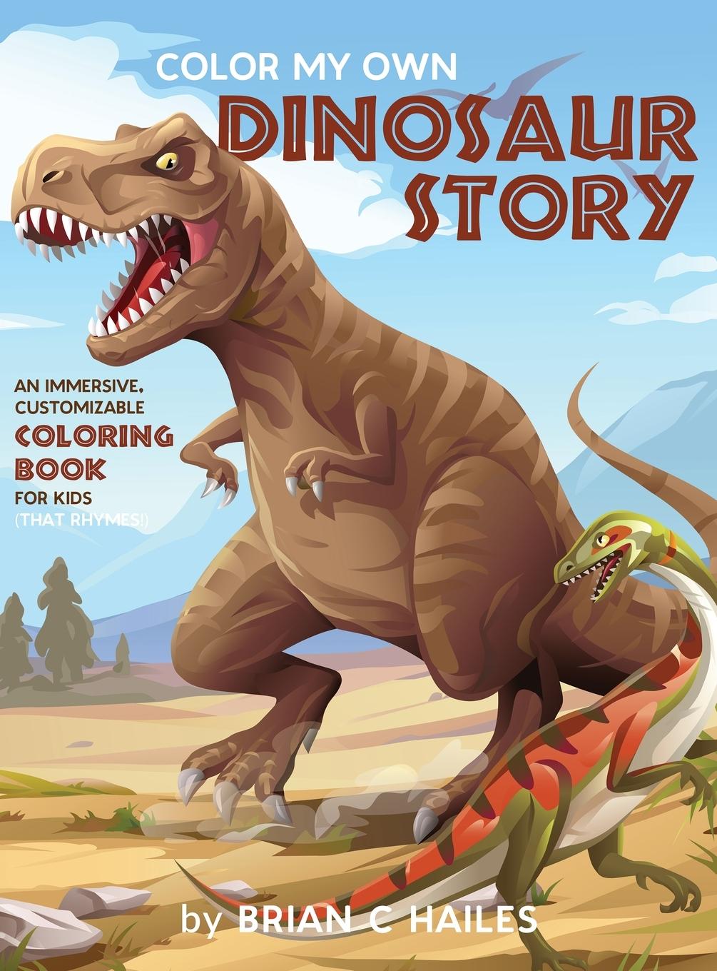 Color My Own Dinosaur Story