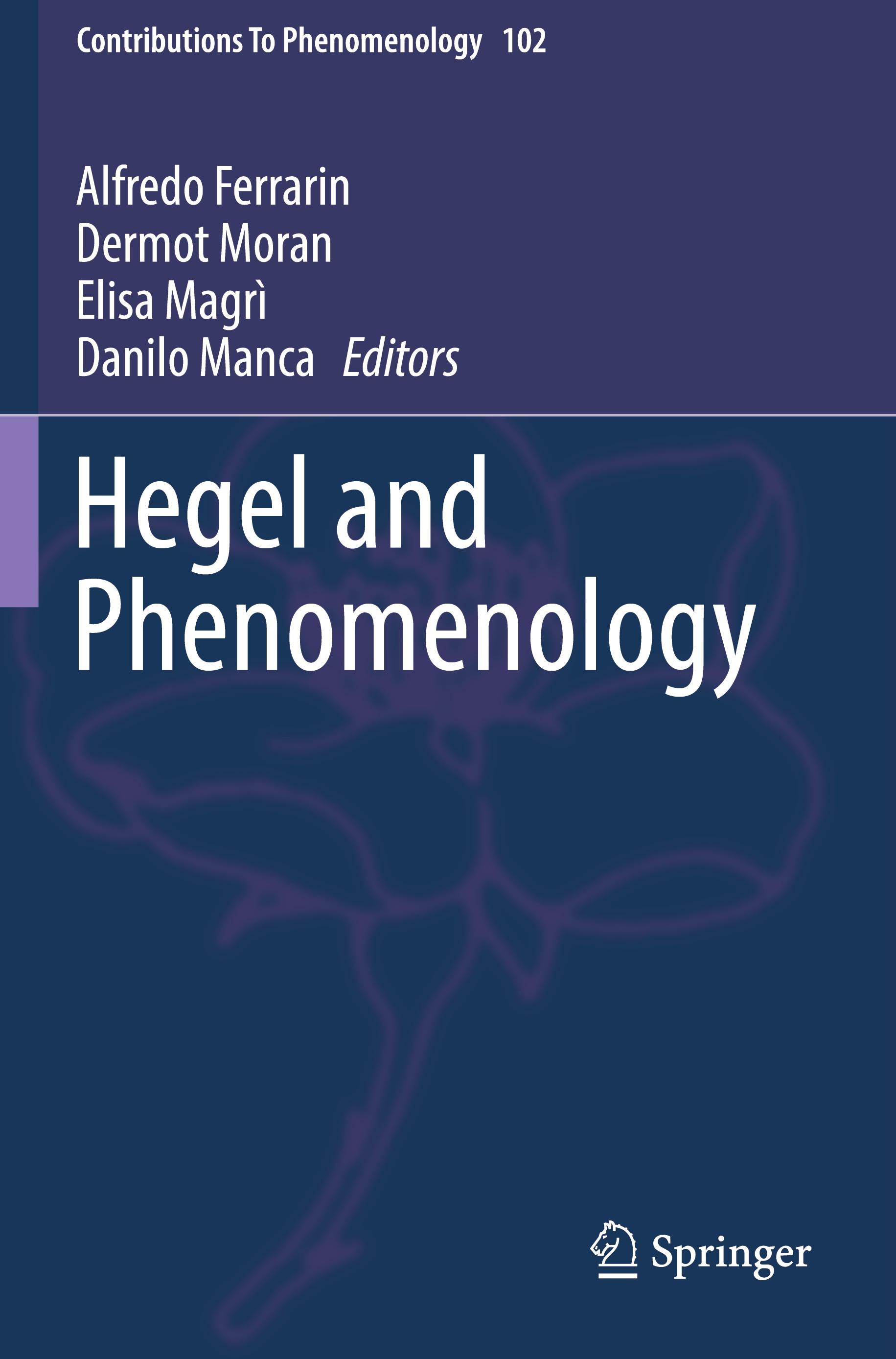 Hegel and Phenomenology