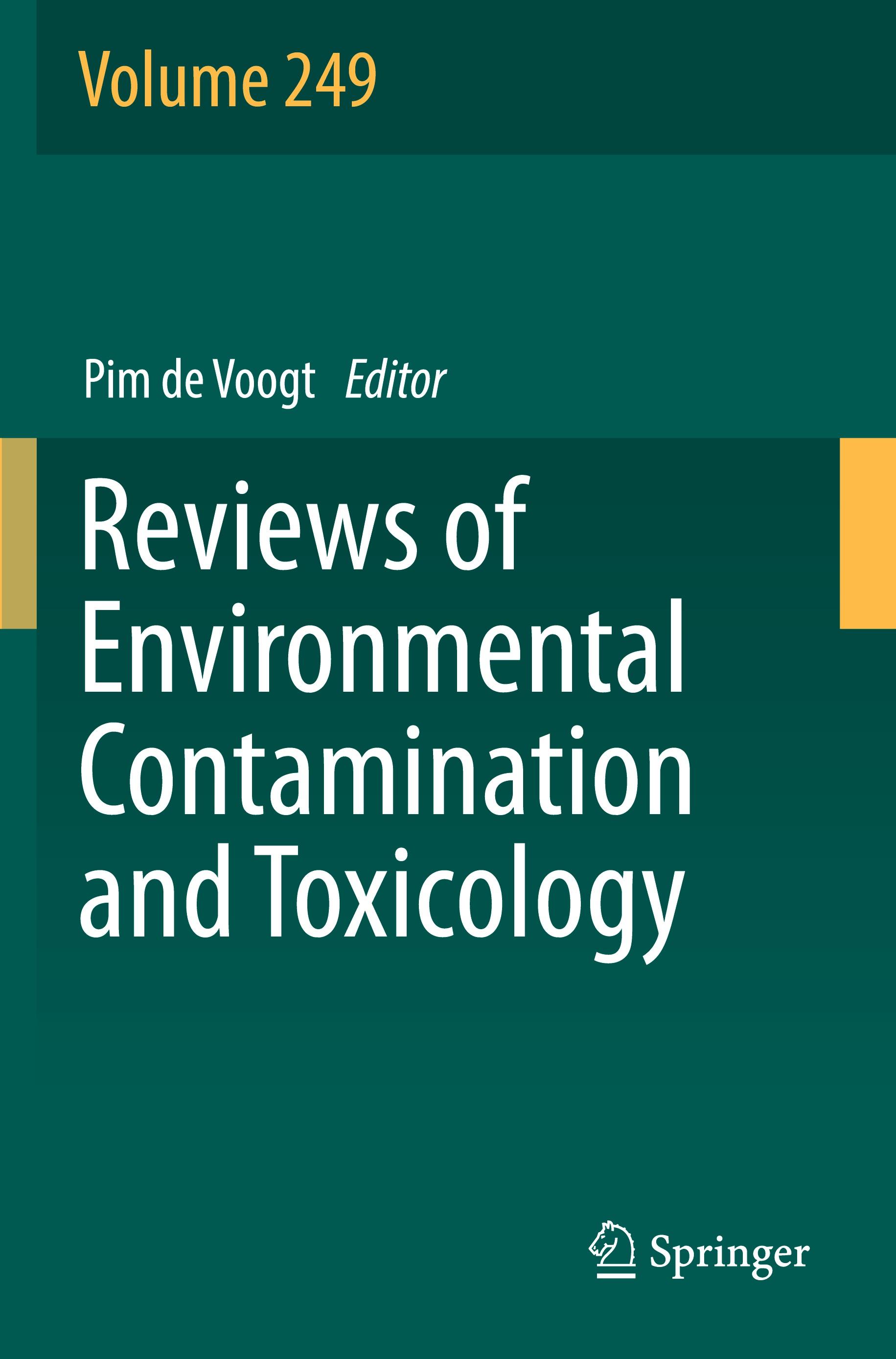 Reviews of Environmental Contamination and Toxicology Volume 249