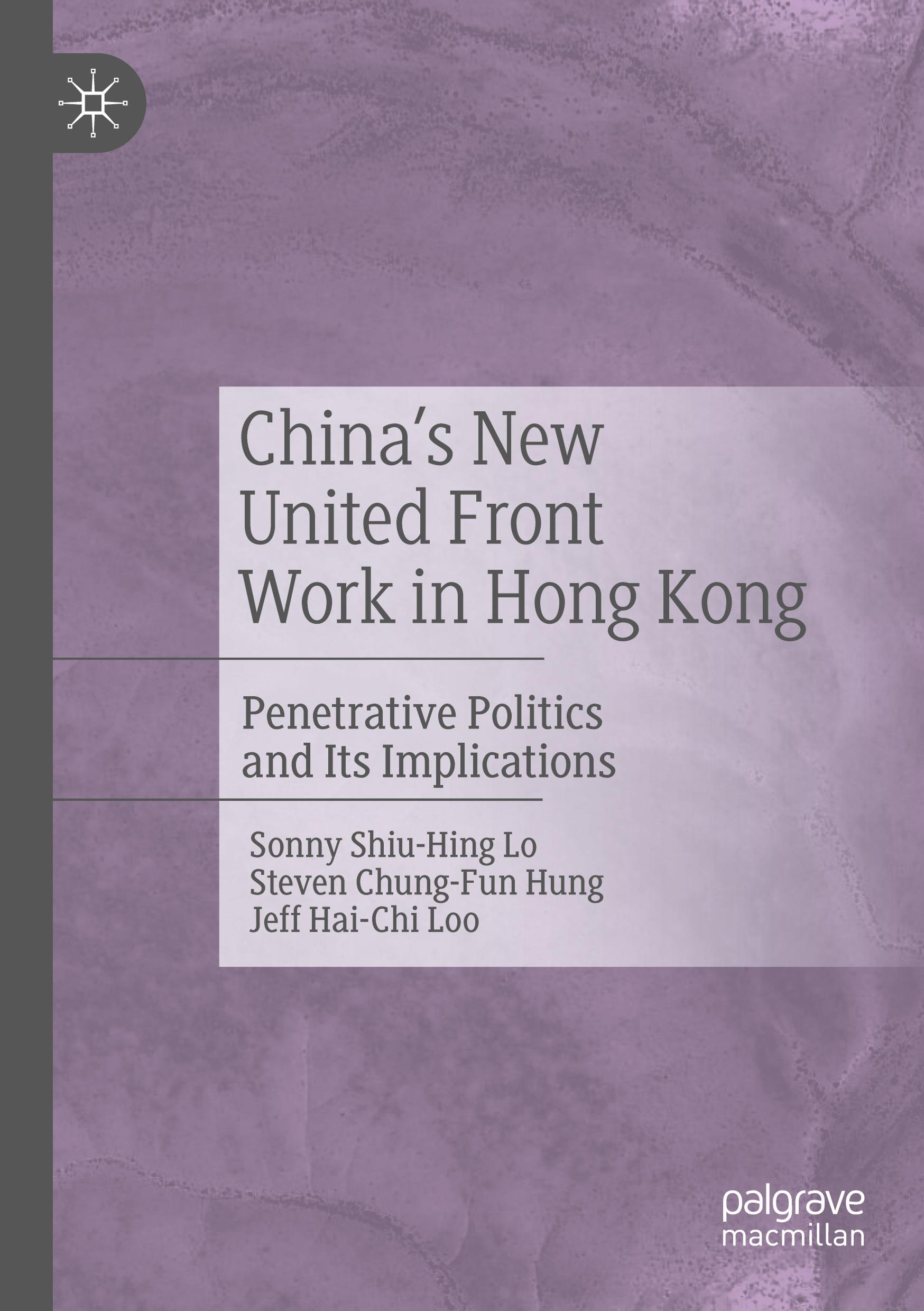 China's New United Front Work in Hong Kong