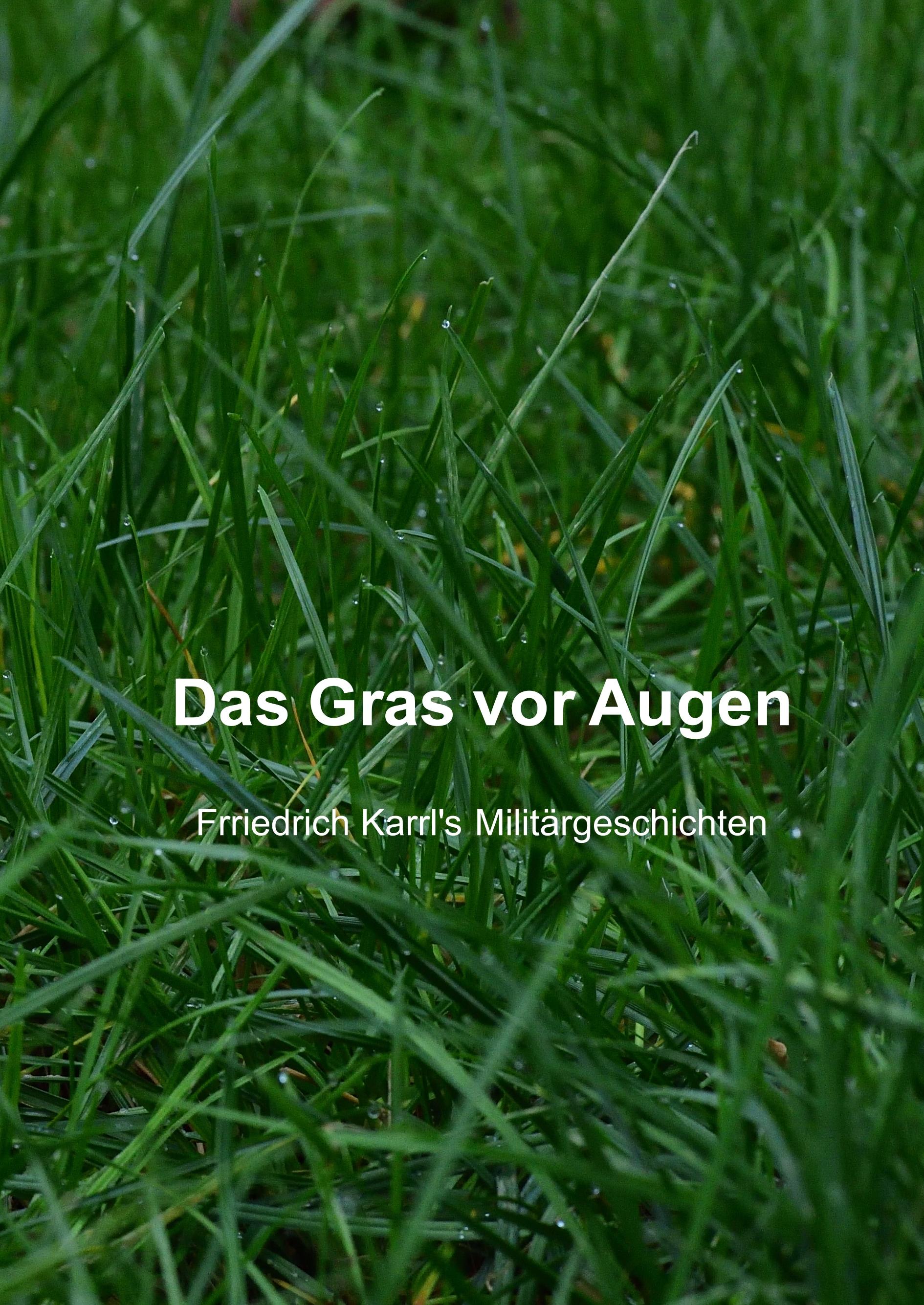 Das Gras vor Augen