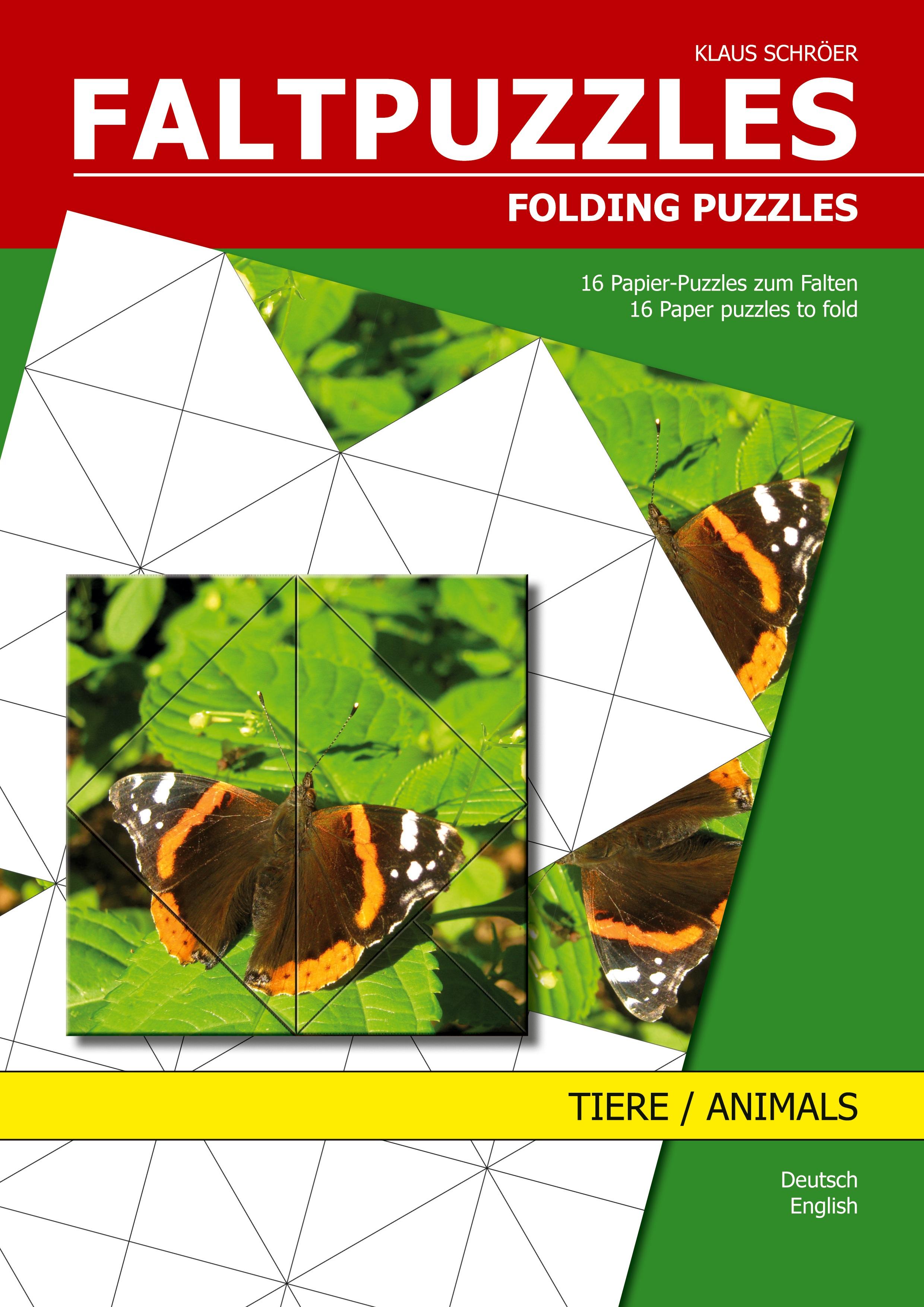 Faltpuzzles Tiere