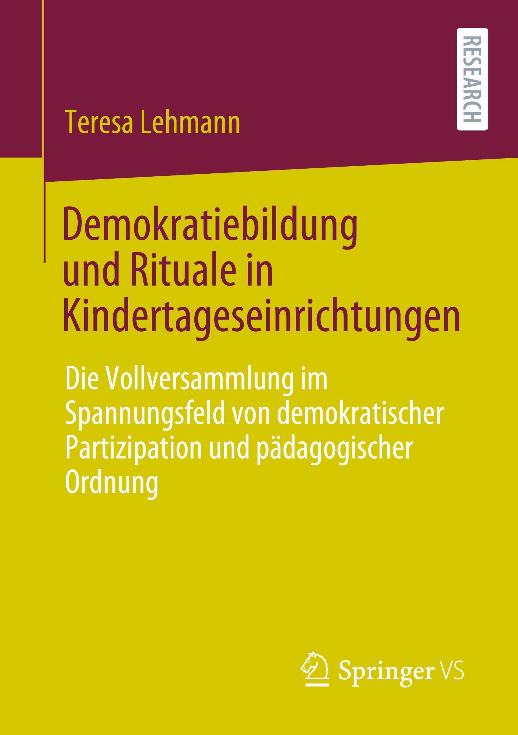 Demokratiebildung und Rituale in Kindertageseinrichtungen