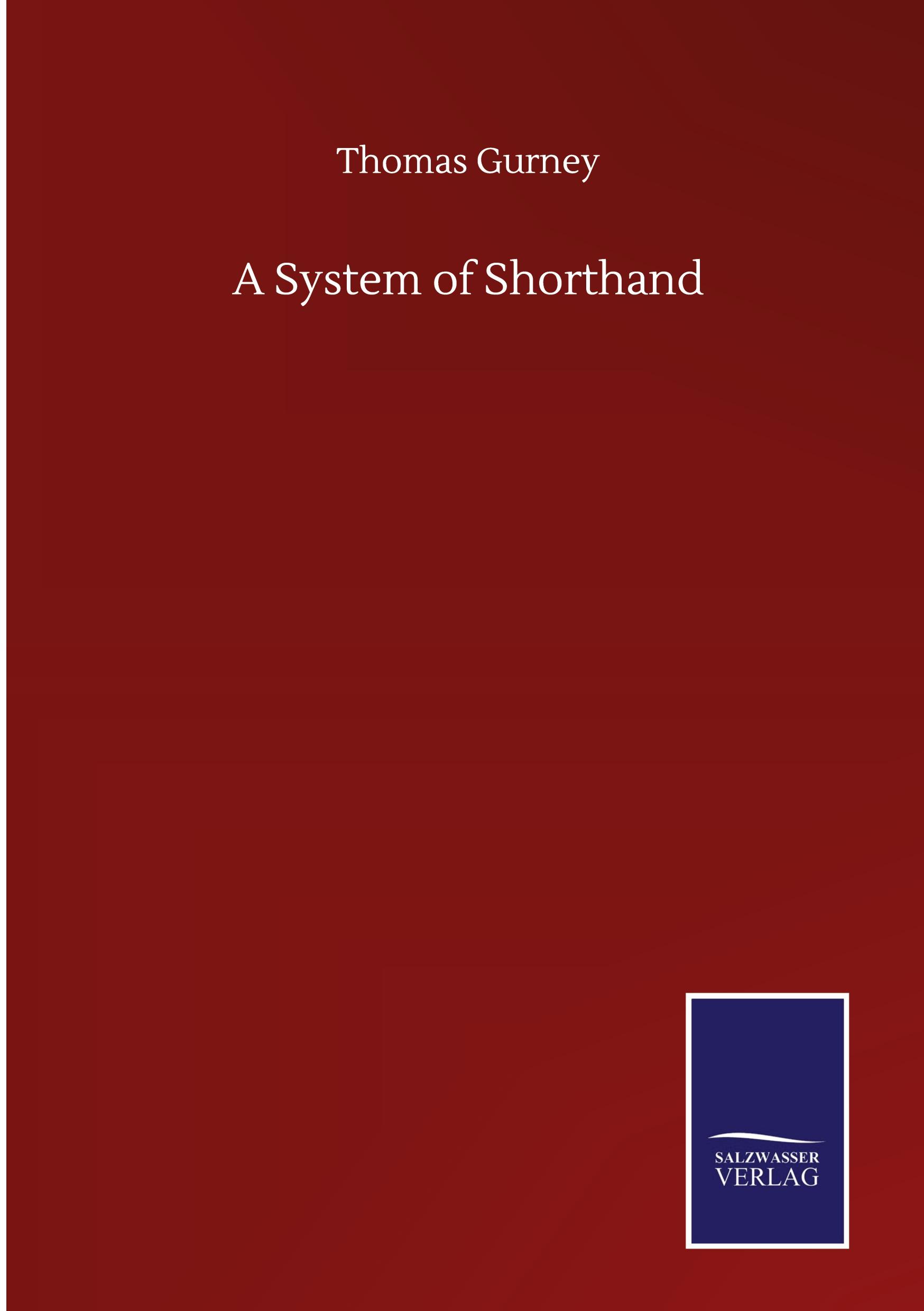 A System of Shorthand