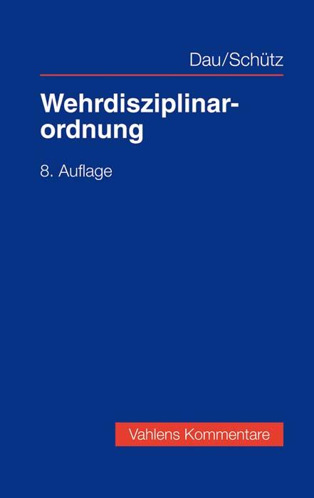 Wehrdisziplinarordnung