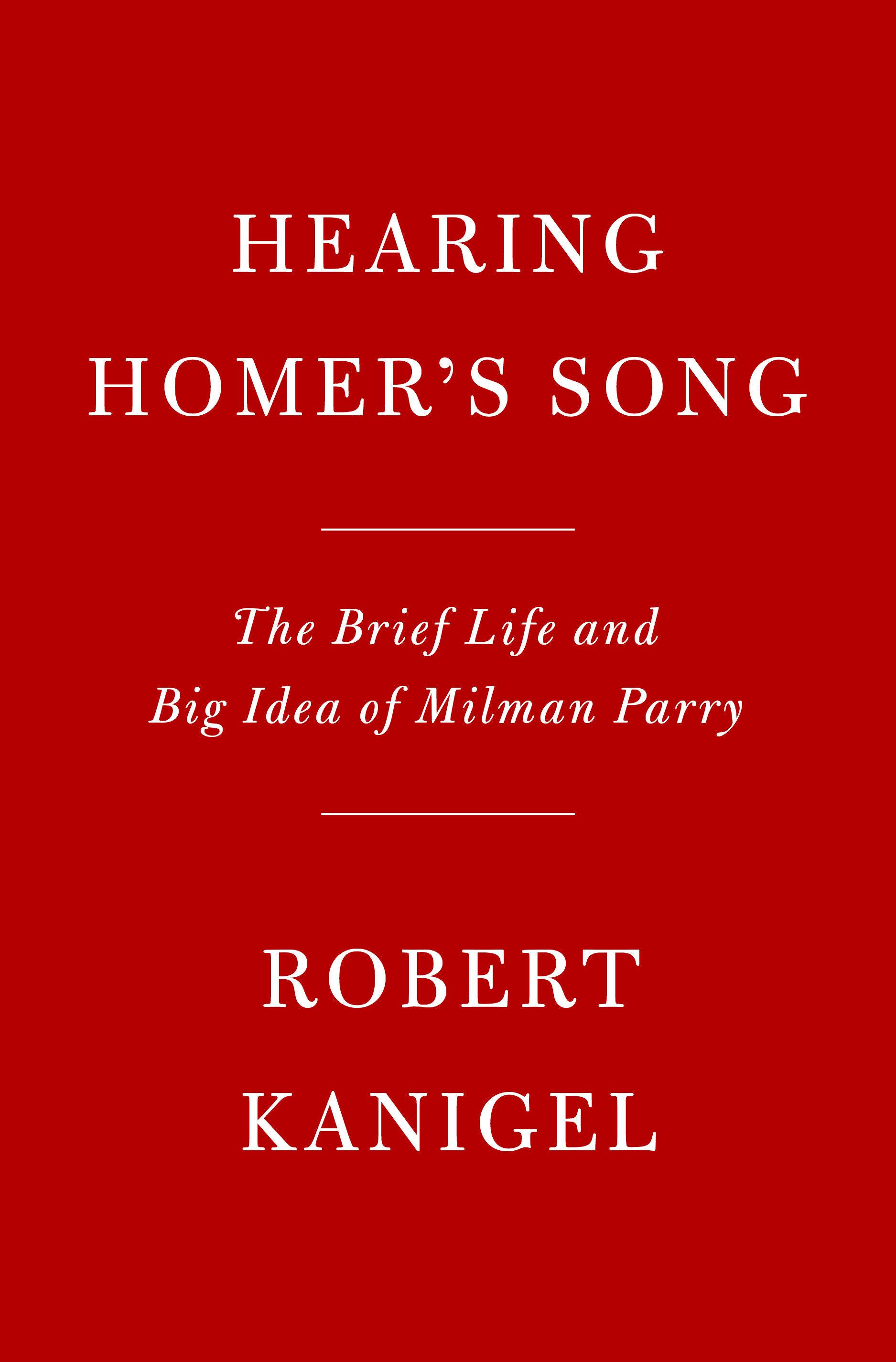 Hearing Homer's Song