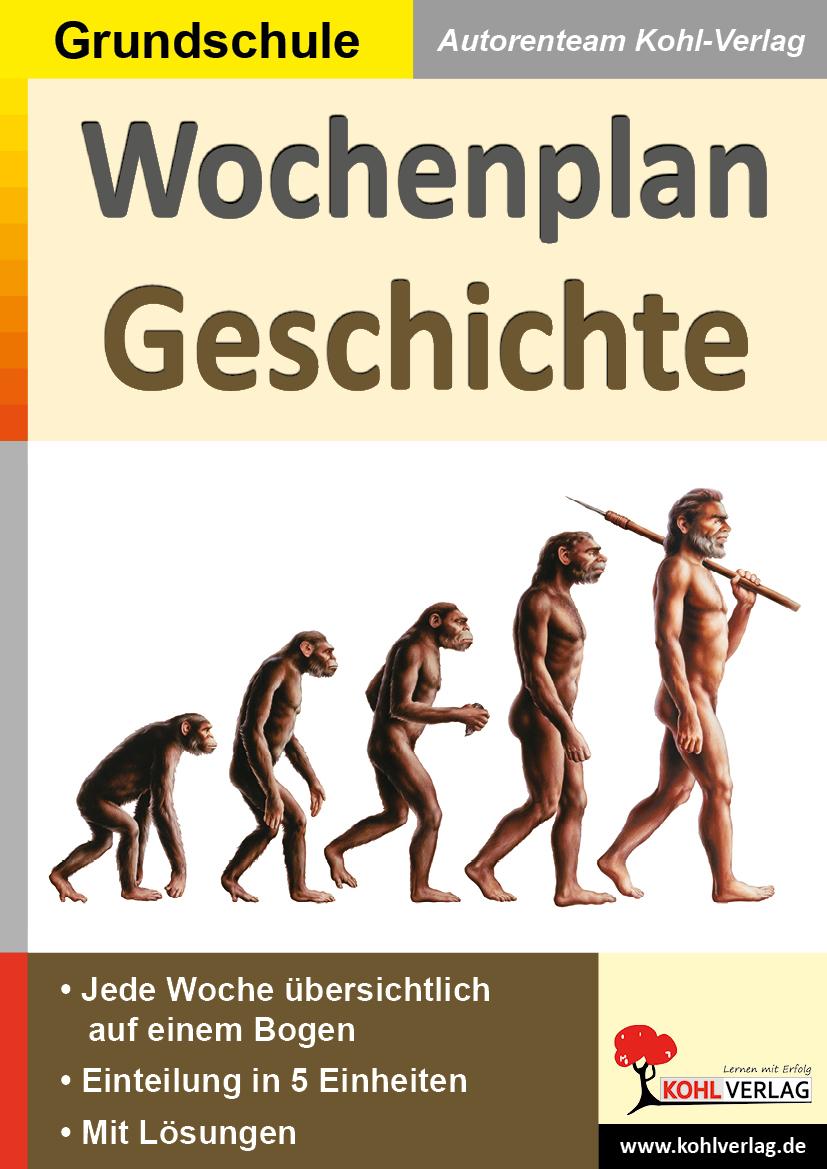 Wochenplan Geschichte