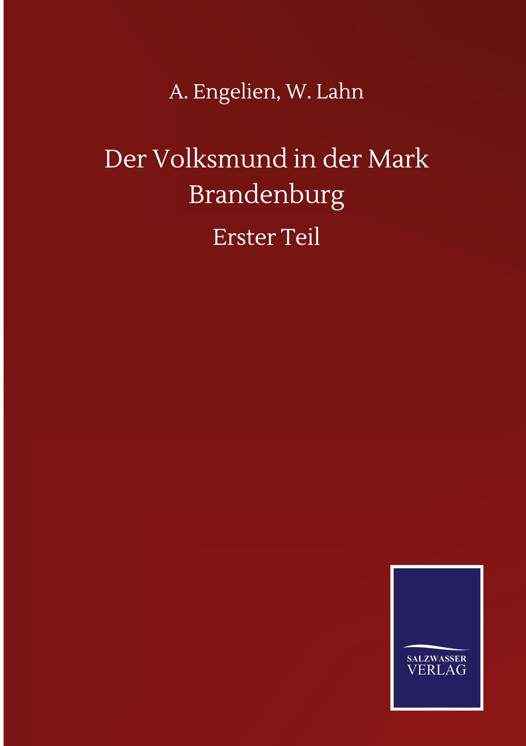 Der Volksmund in der Mark Brandenburg