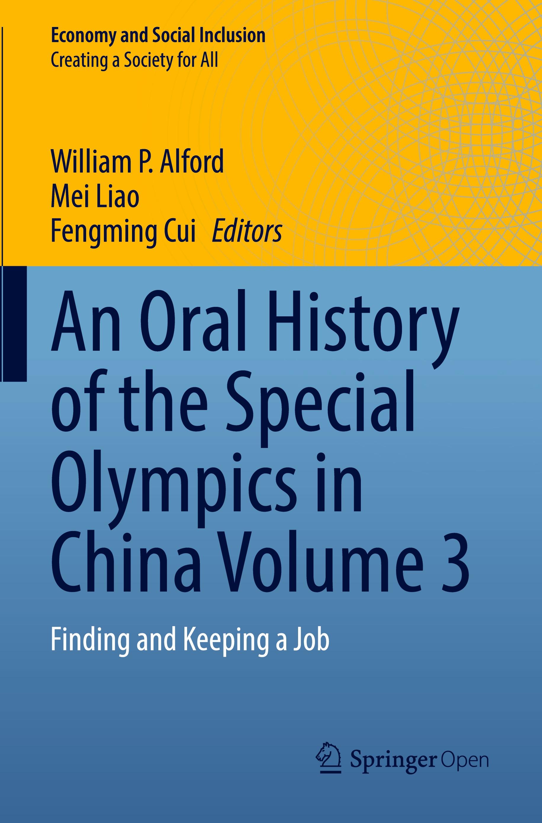 An Oral History of the Special Olympics in China Volume 3