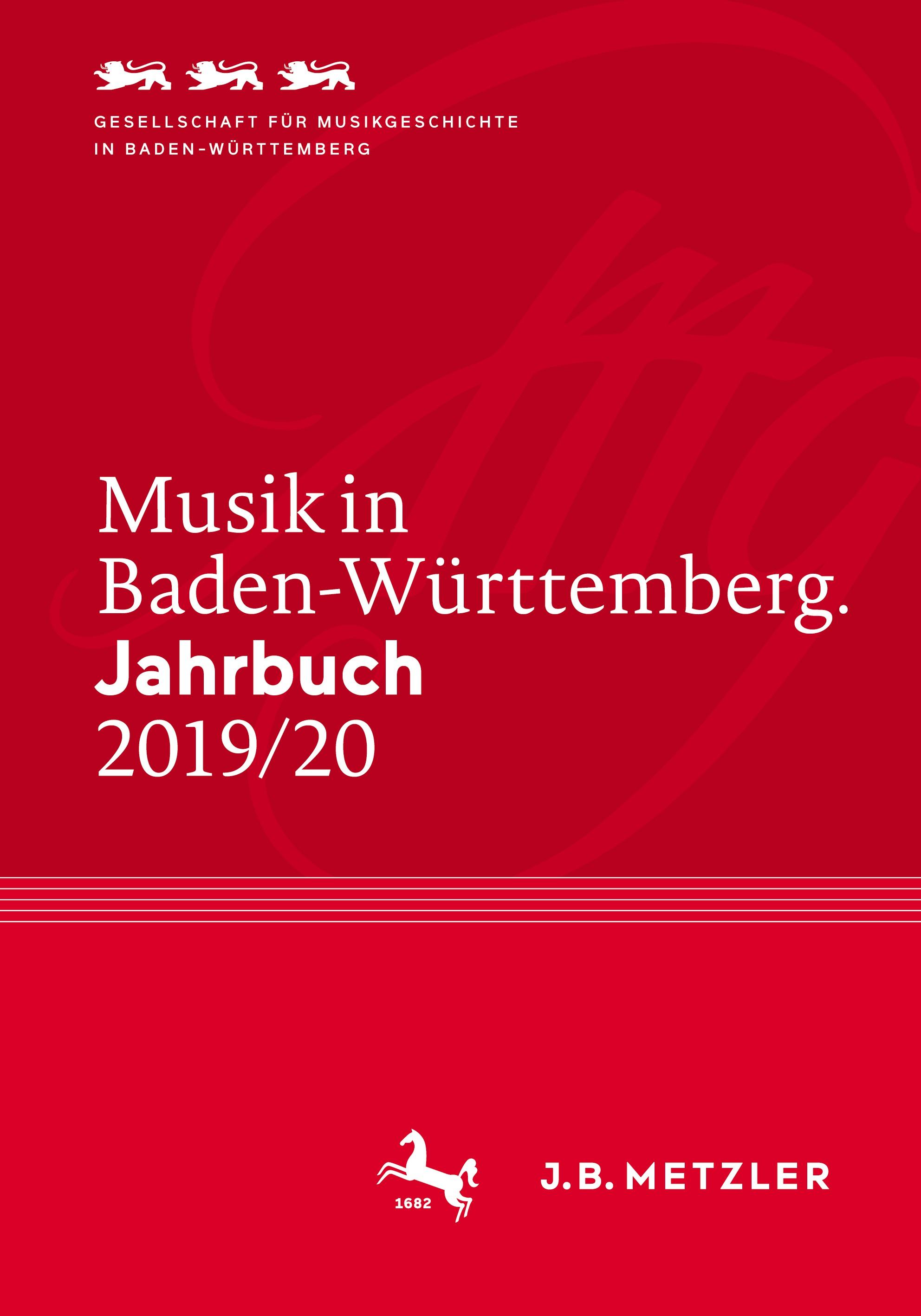 Musik in Baden-Württemberg. Jahrbuch 2019/20