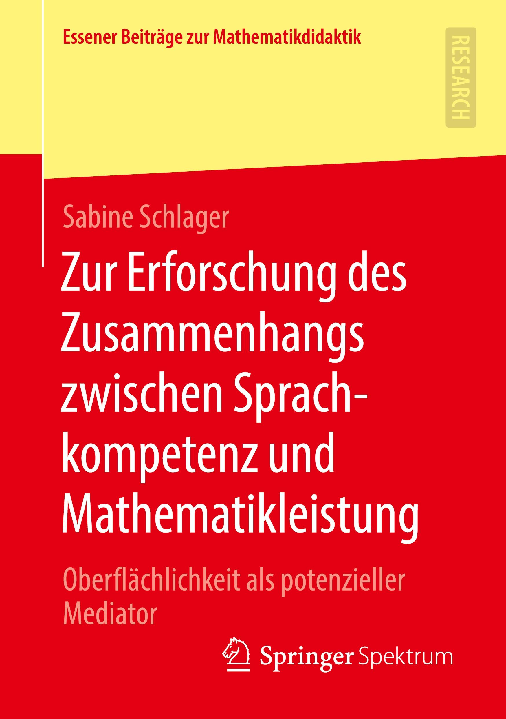 Zur Erforschung des Zusammenhangs zwischen Sprachkompetenz und Mathematikleistung