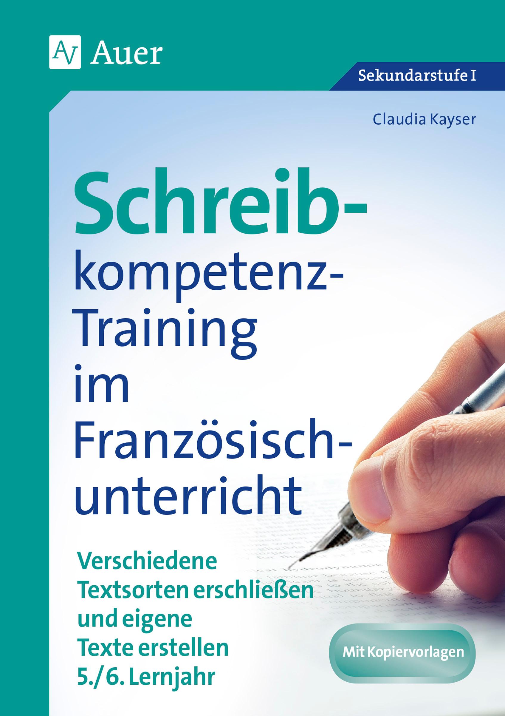 Schreibkompetenz-Training im Französischunterricht