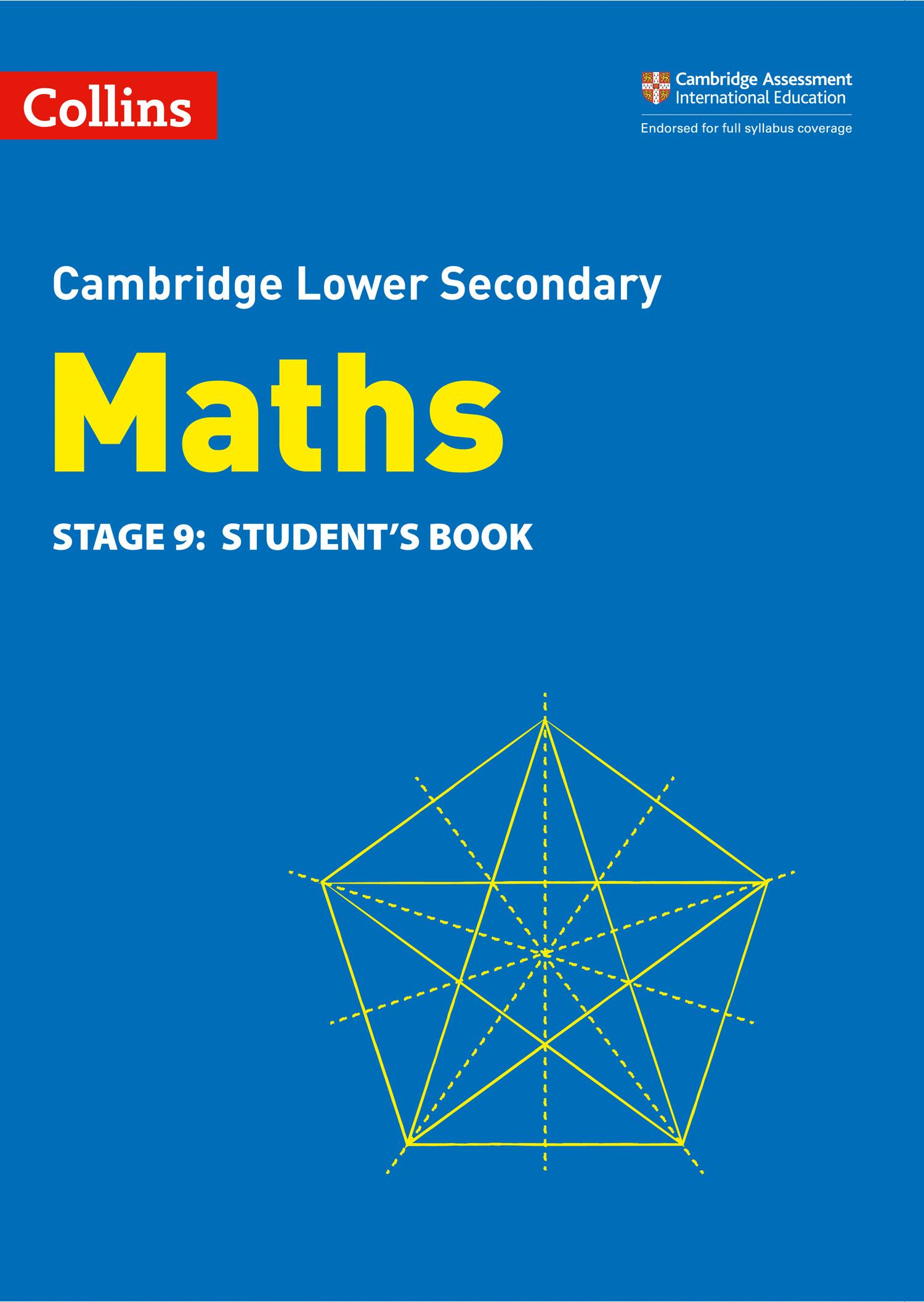 Lower Secondary Maths Student's Book: Stage 9