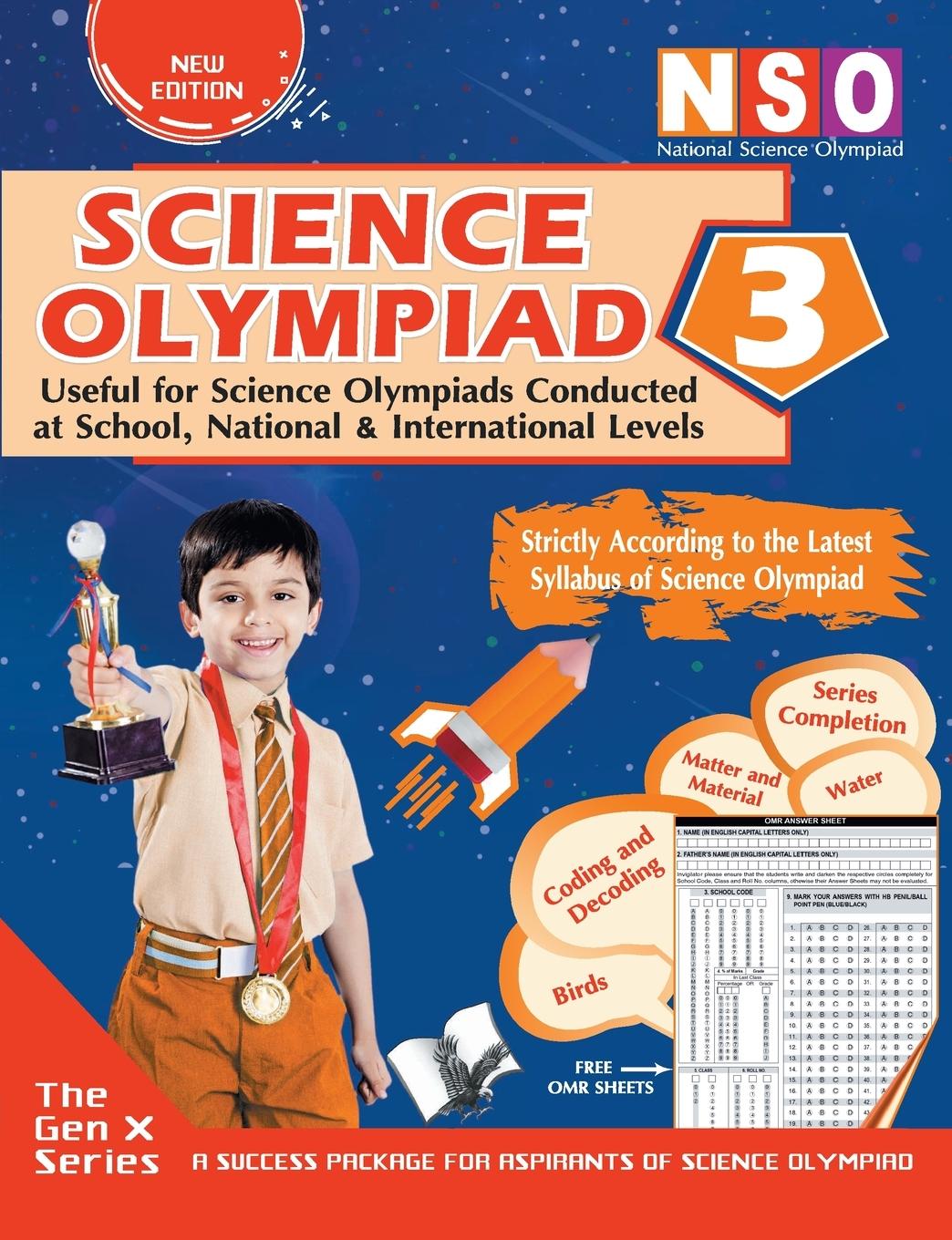 National Science Olympiad  Class 3 (With OMR Sheets)