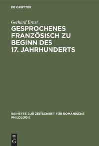 Gesprochenes Französisch zu Beginn des 17. Jahrhunderts