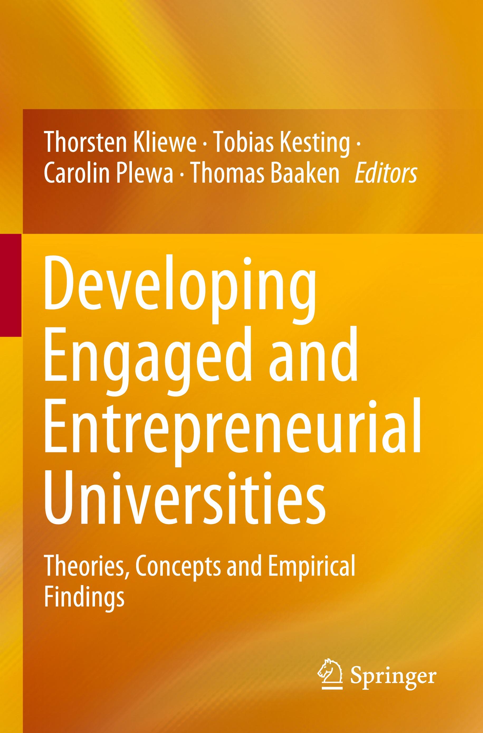 Developing Engaged and Entrepreneurial Universities