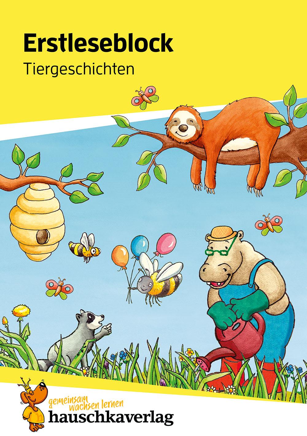 Lesen lernen 1. Klasse für Jungen und Mädchen - Tiergeschichten