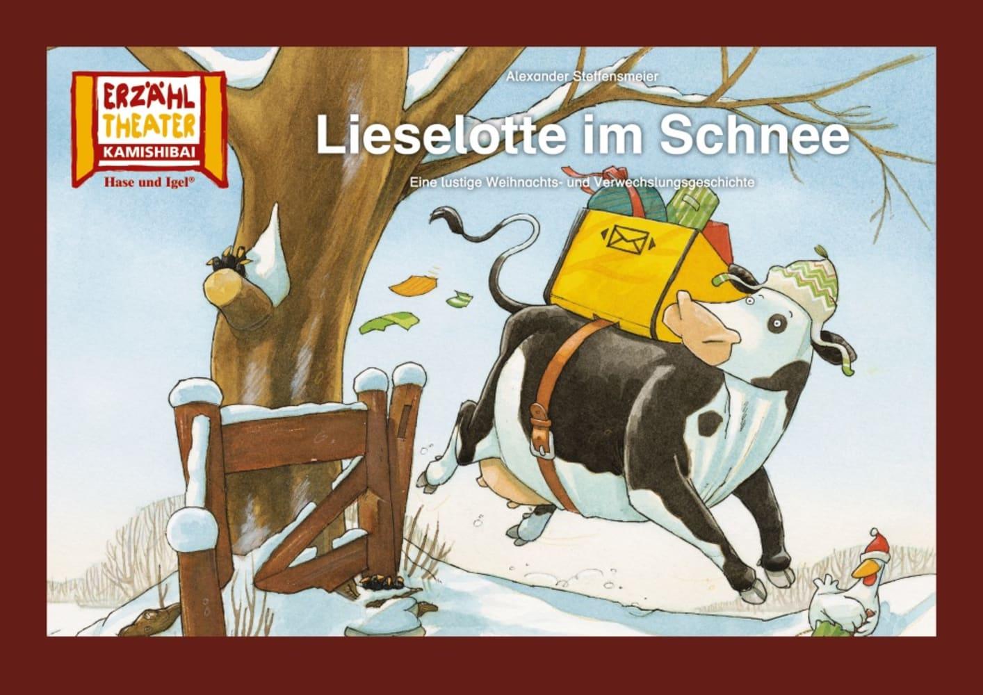 Lieselotte im Schnee / Kamishibai Bildkarten