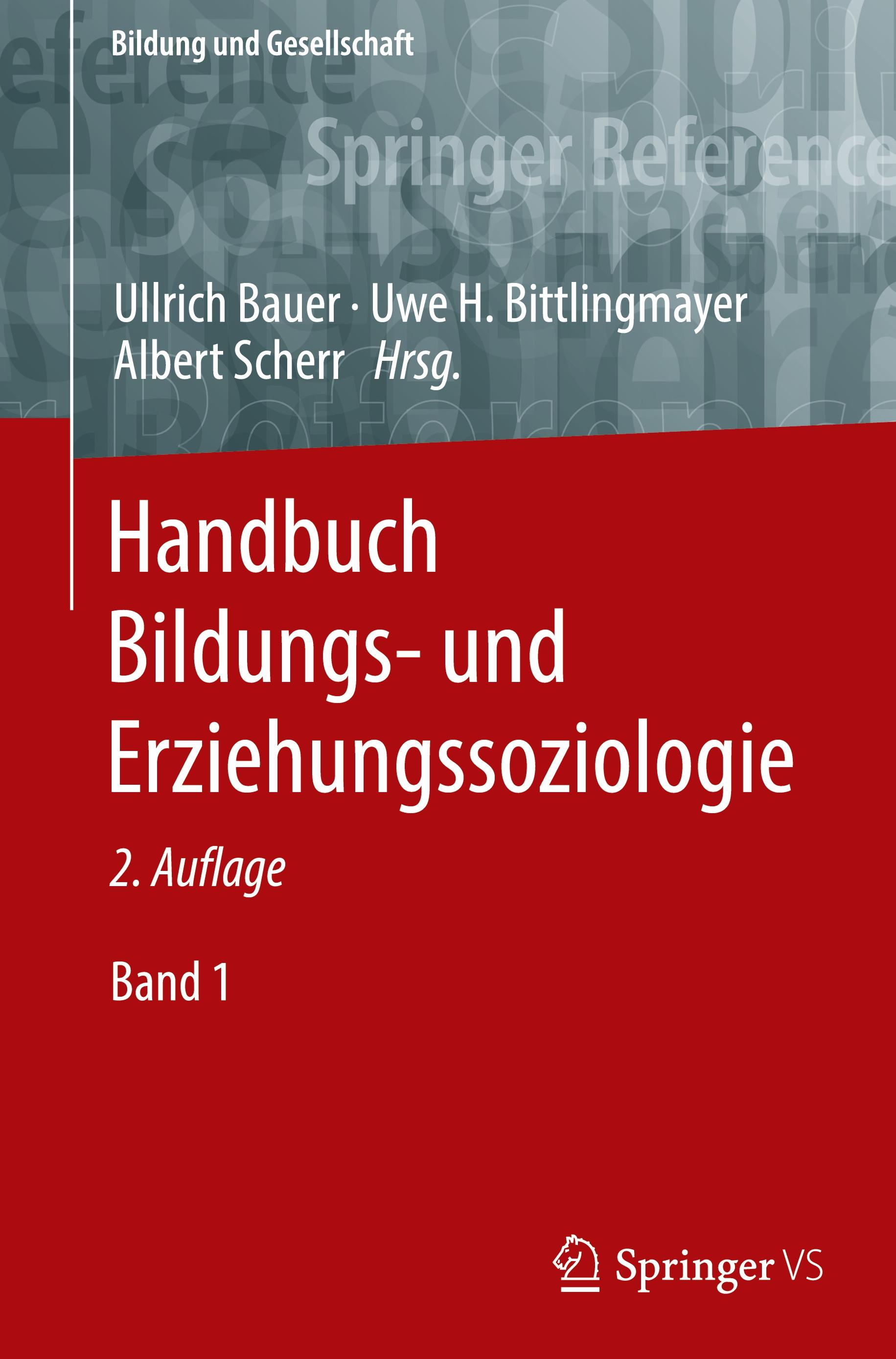 Handbuch Bildungs- und Erziehungssoziologie