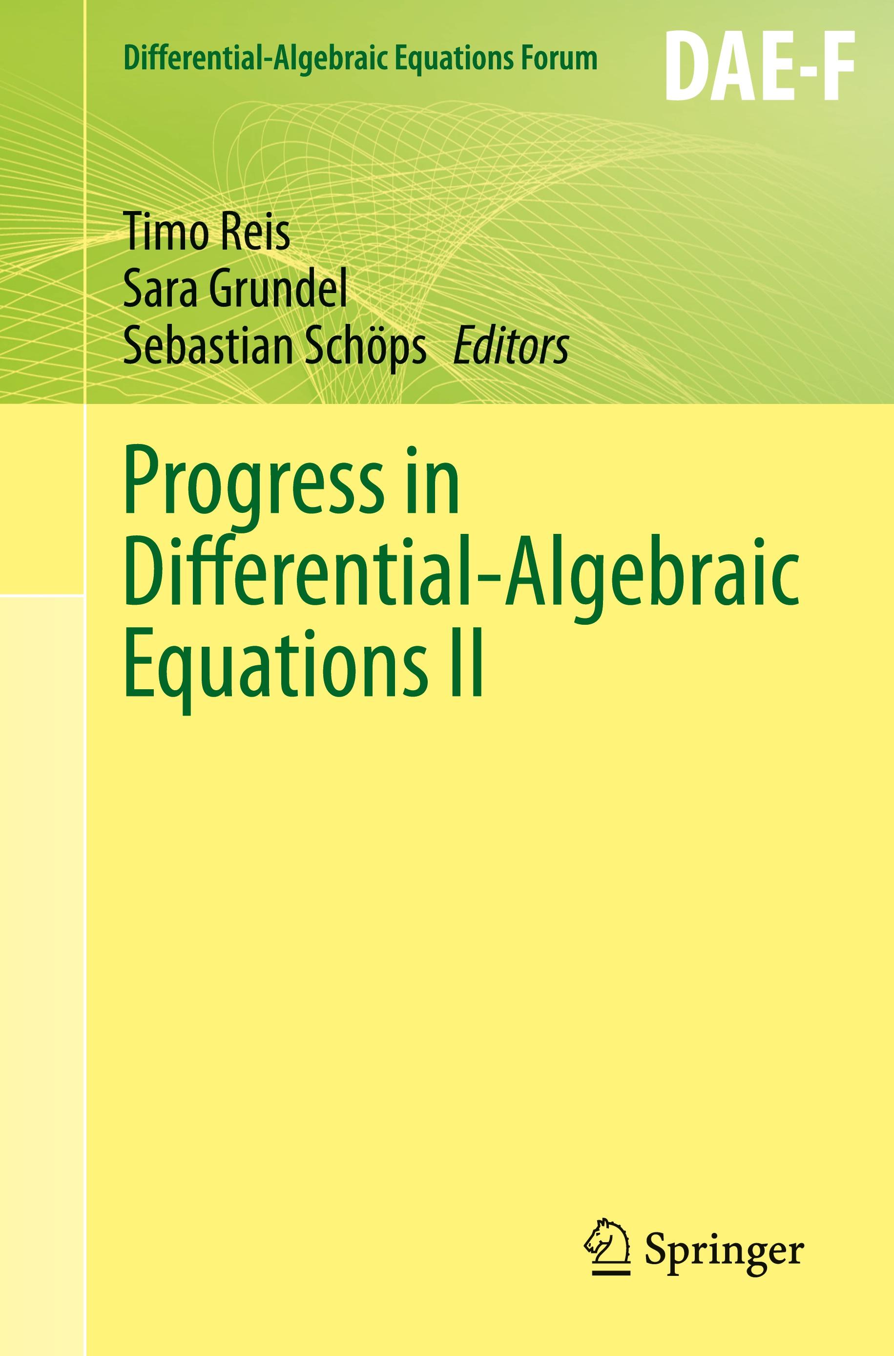 Progress in Differential-Algebraic Equations II