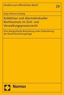 Kollektiver und überindividueller Rechtsschutz im Zivil- und Verwaltungsprozessrecht