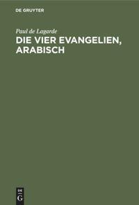 Die vier Evangelien, arabisch