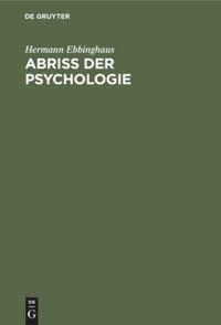 Abriss der Psychologie