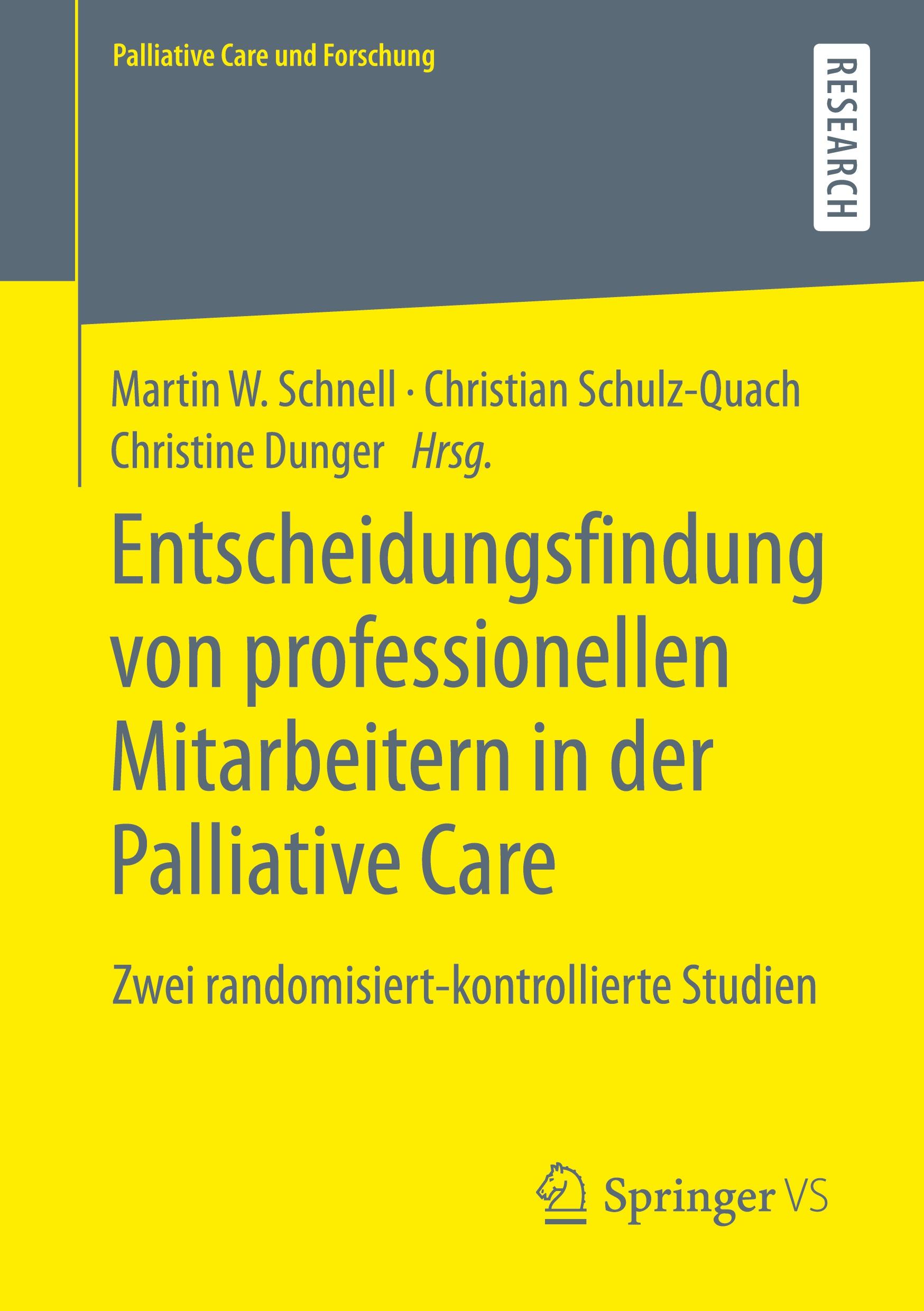 Entscheidungsfindung von professionellen Mitarbeitern in der Palliative Care