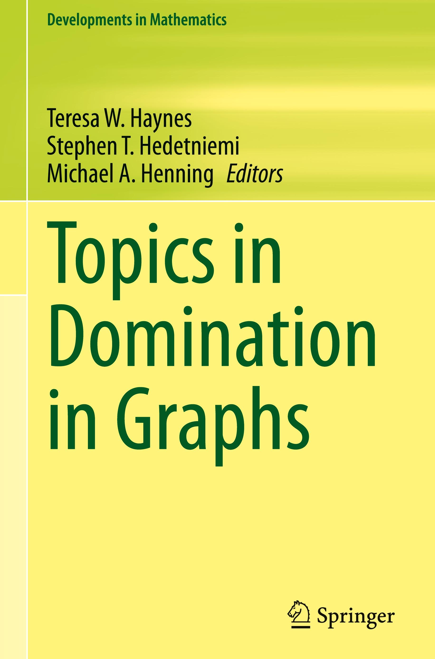 Topics in Domination in Graphs