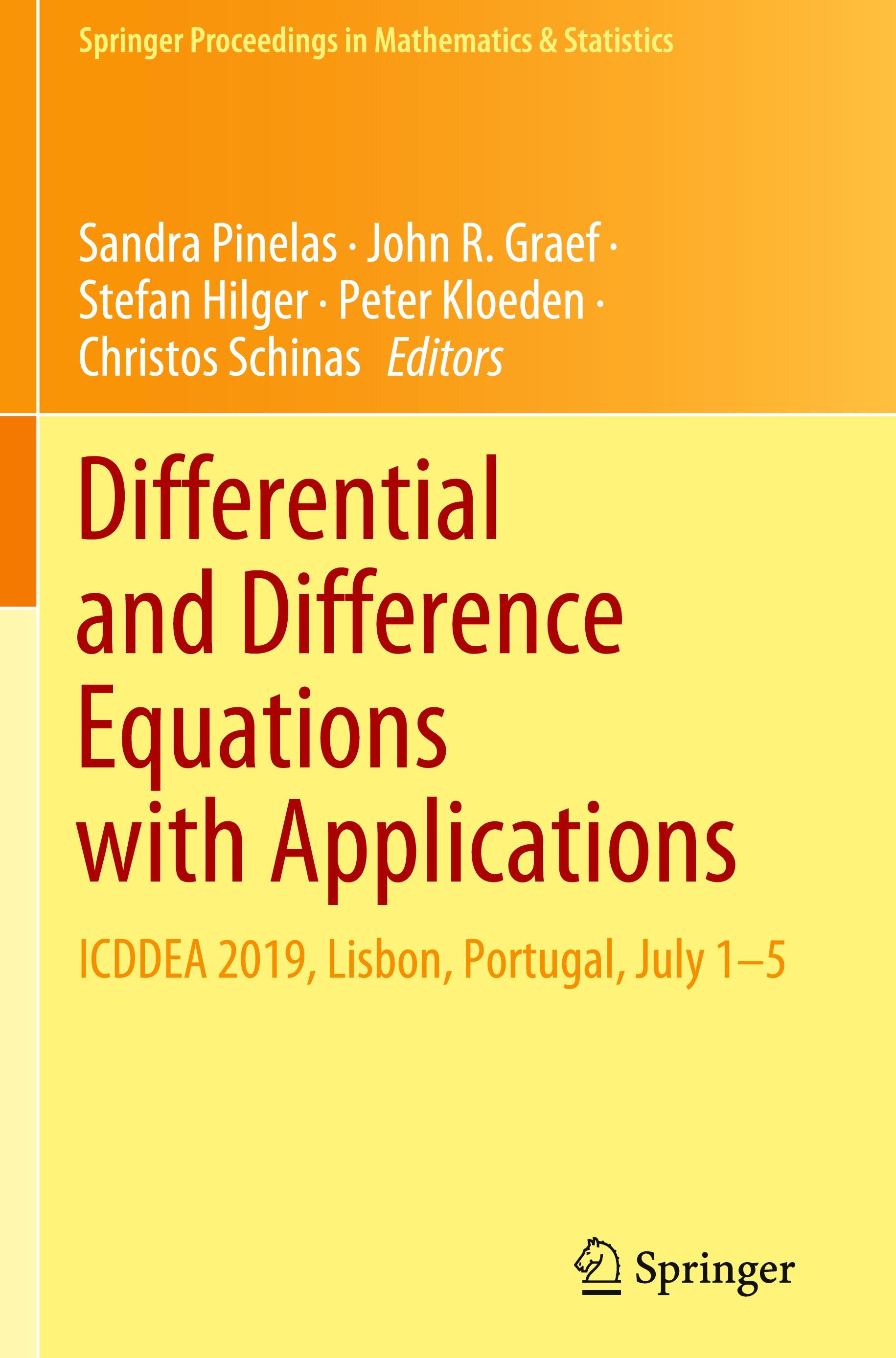 Differential and Difference Equations with Applications