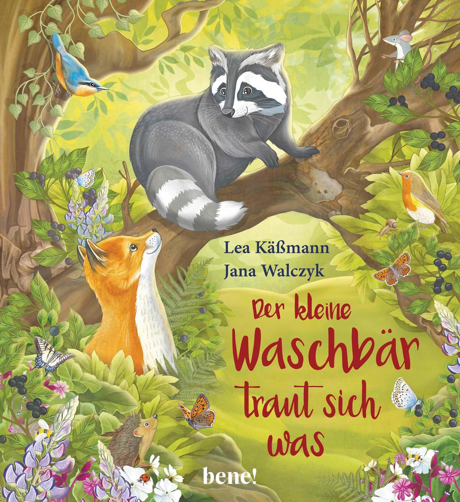 Der kleine Waschbär traut sich was - ein Bilderbuch für Kinder ab 2 Jahren