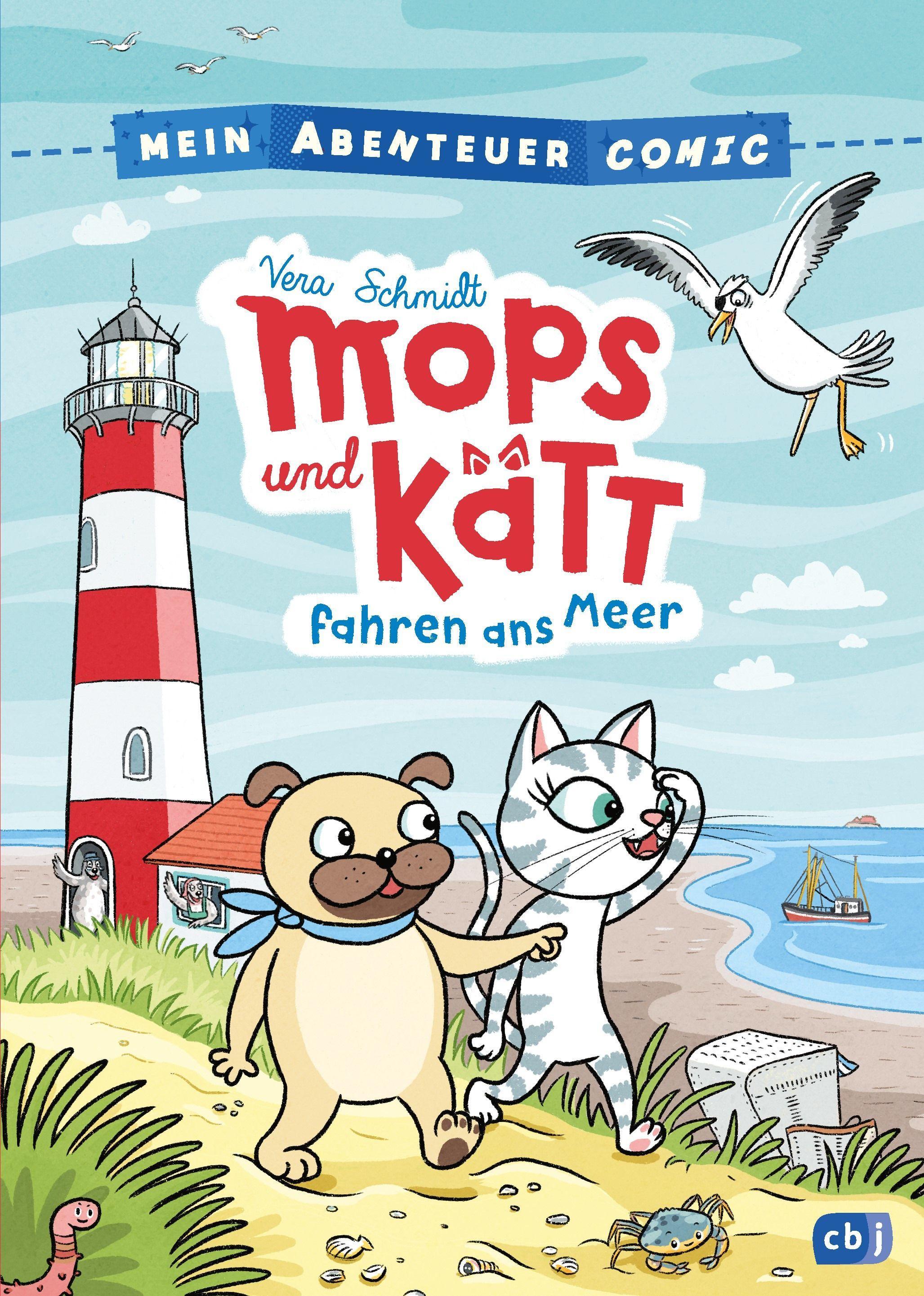 Mein Abenteuercomic - Mops und Kätt fahren ans Meer