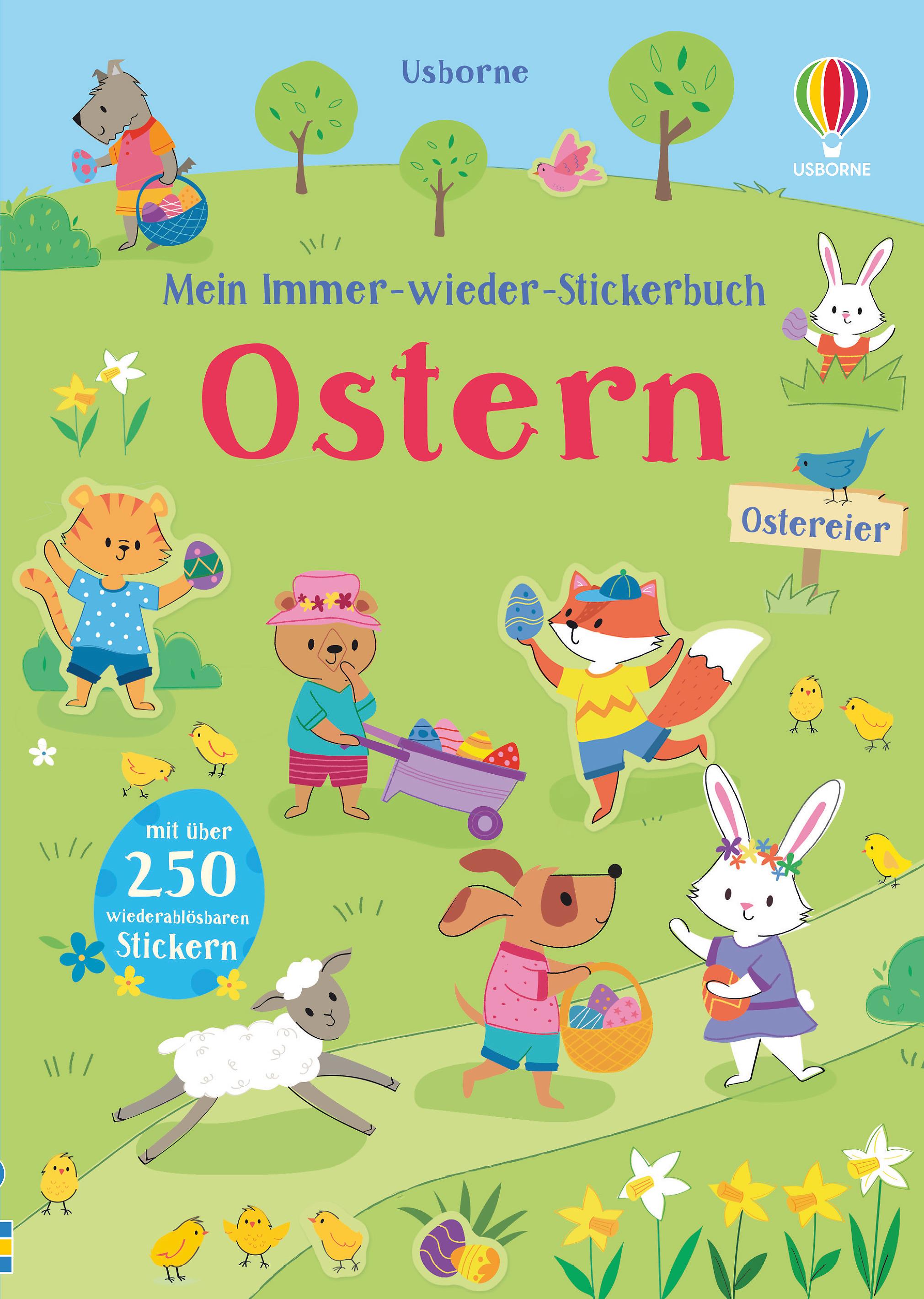 Mein Immer-wieder-Stickerbuch: Ostern