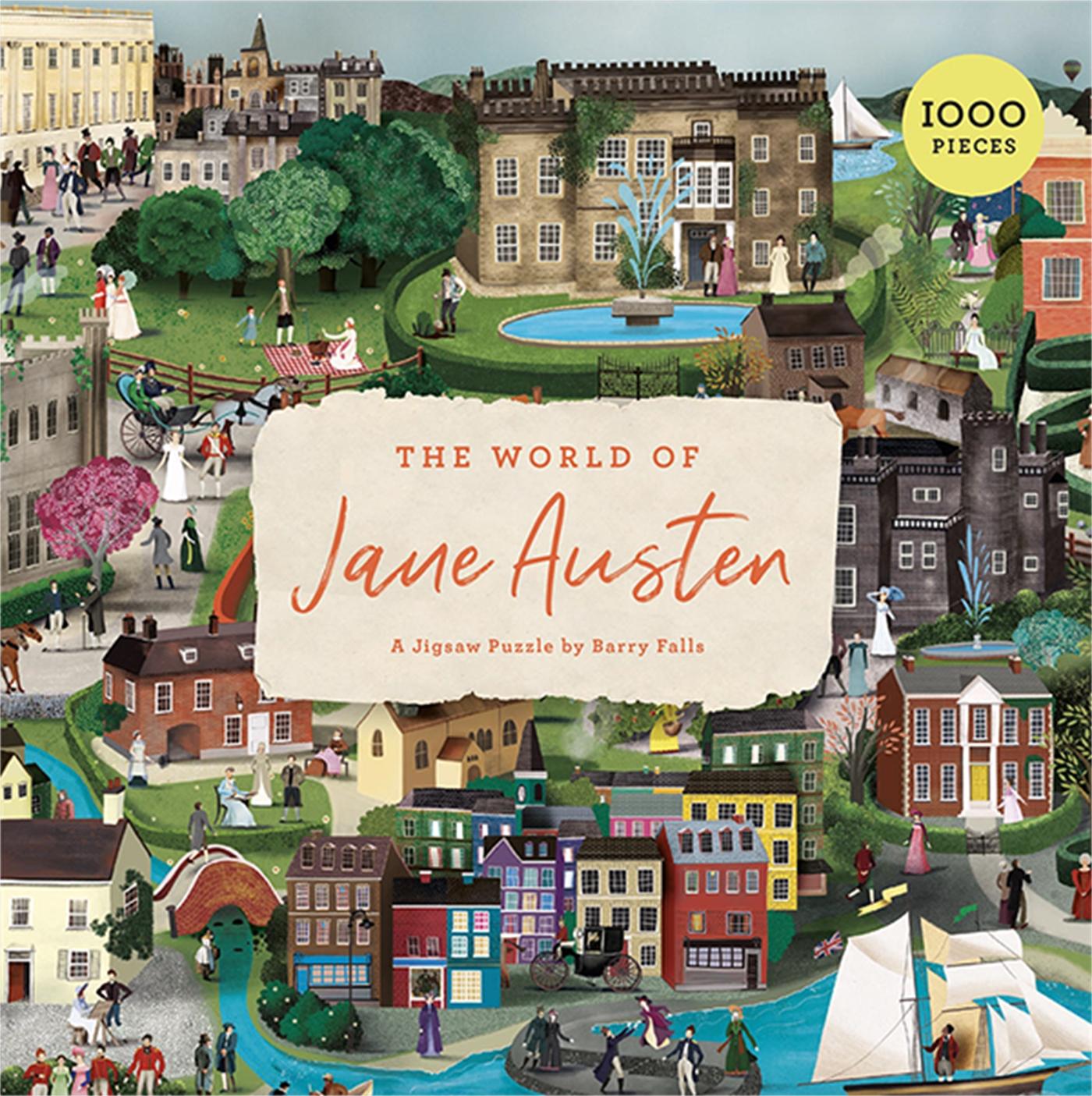 The World of Jane Austen 1000 Piece Puzzle