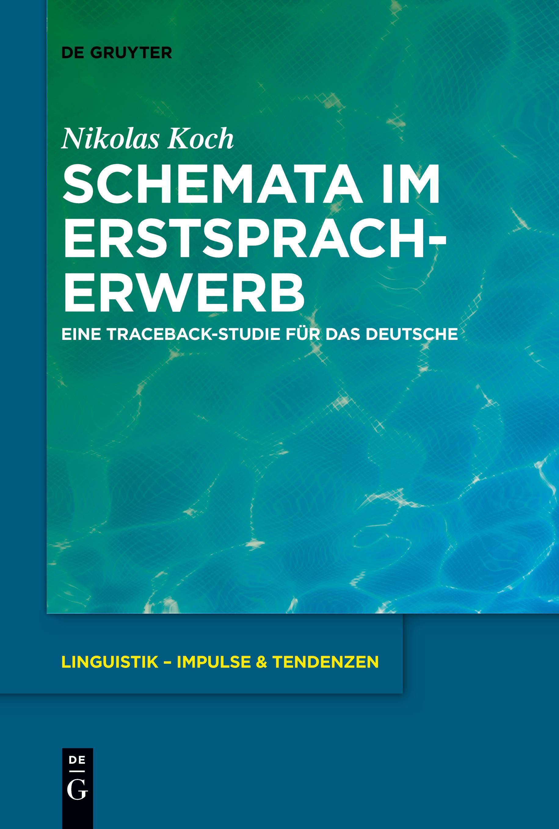 Schemata im Erstspracherwerb