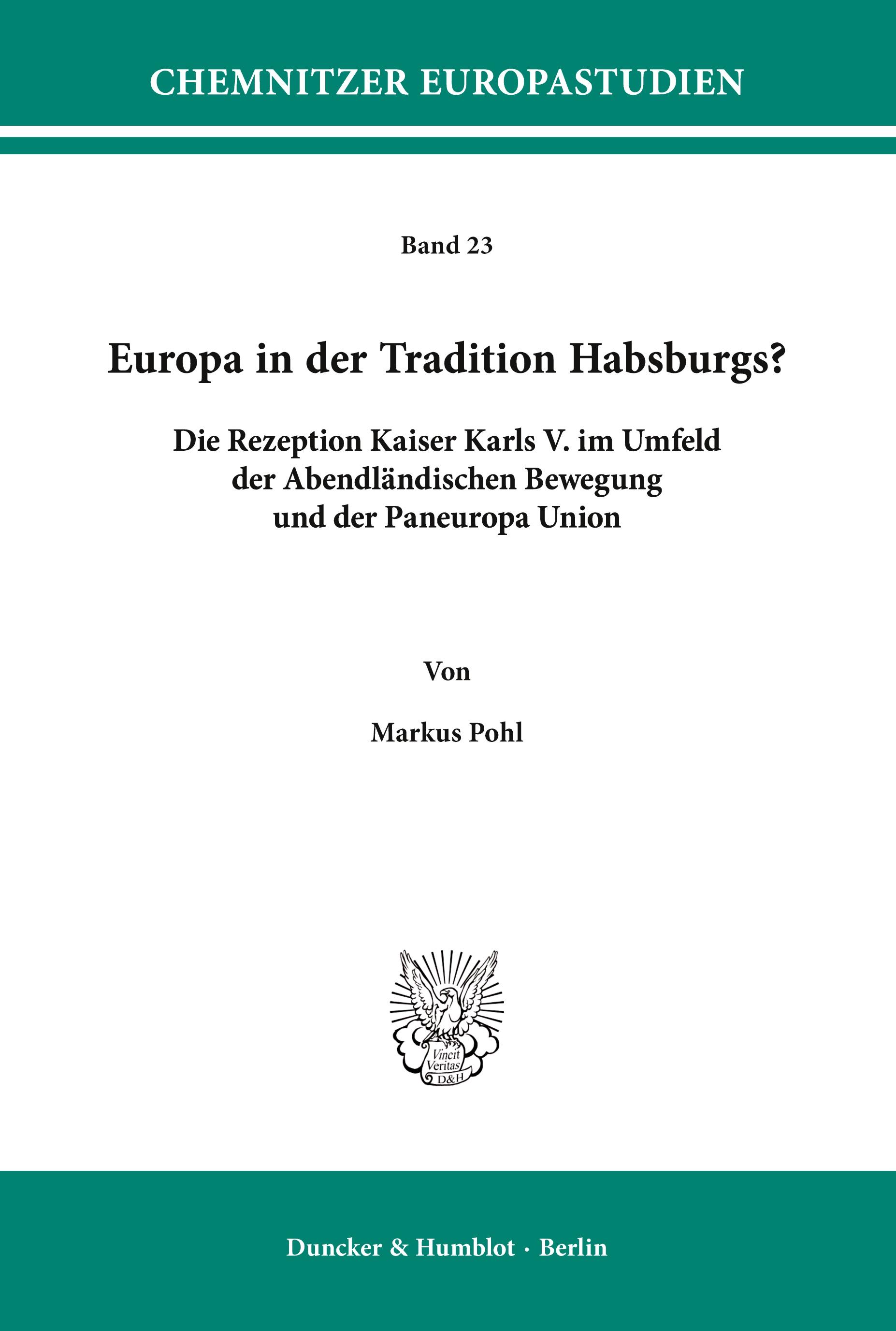 Europa in der Tradition Habsburgs?