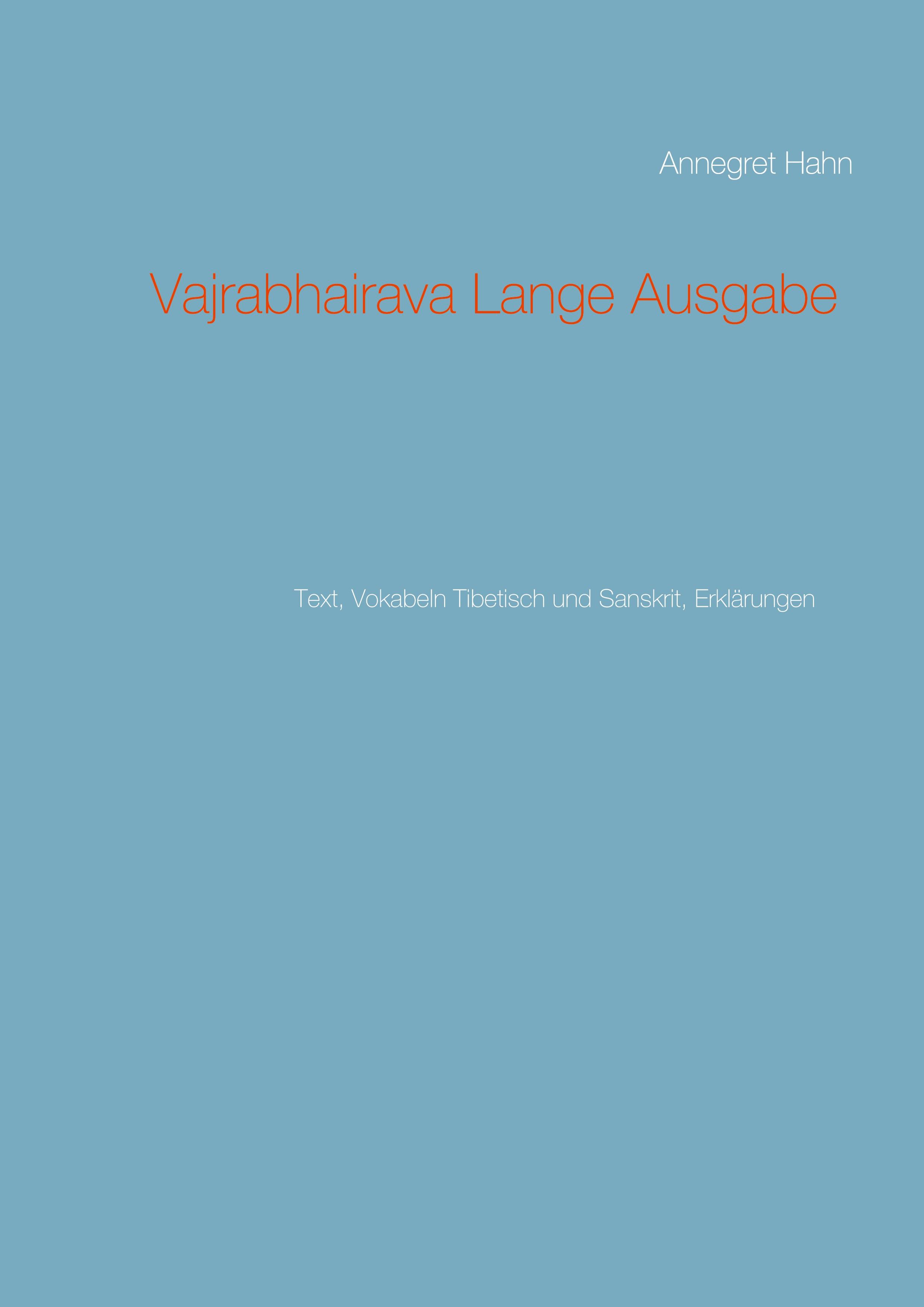 Vajrabhairava Lange Ausgabe