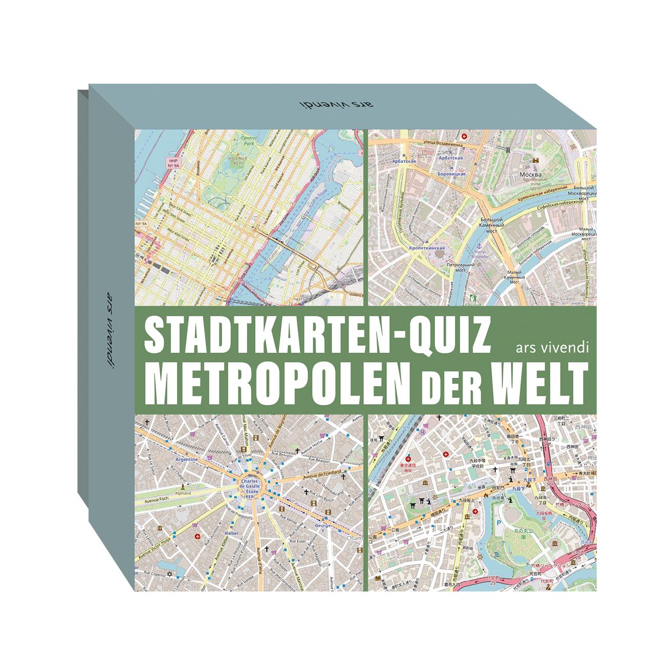 Stadtkarten-Quiz Metropolen der Welt