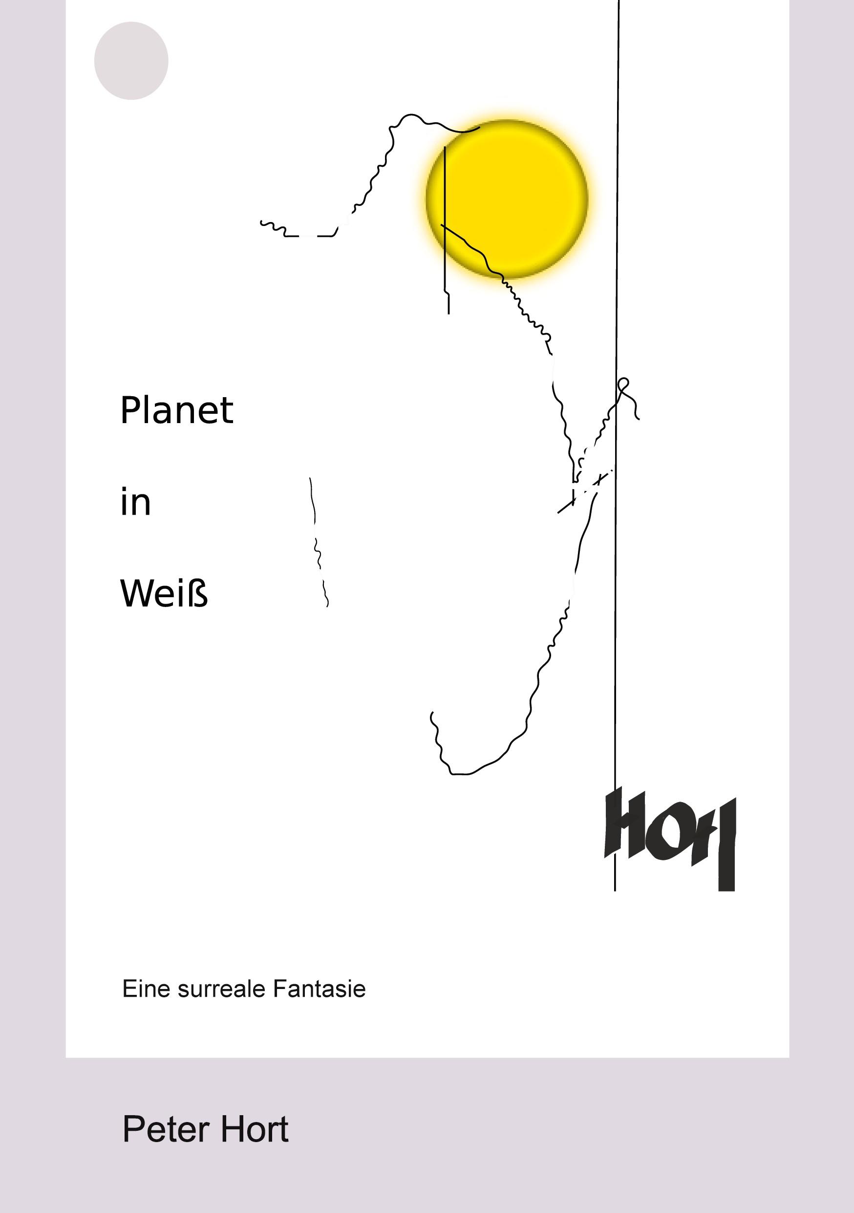 Planet in Weiß