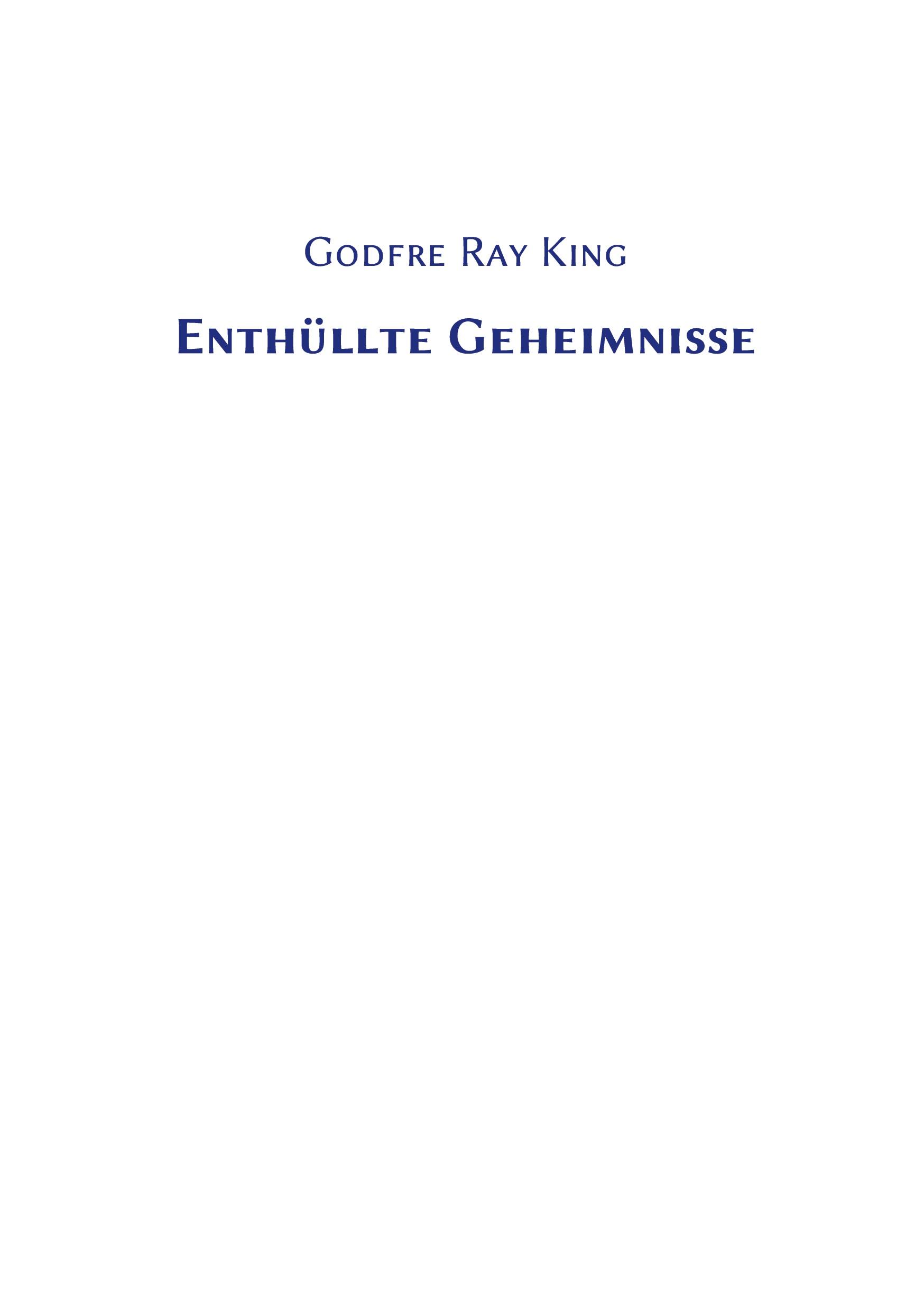 Enthüllte Geheimnisse