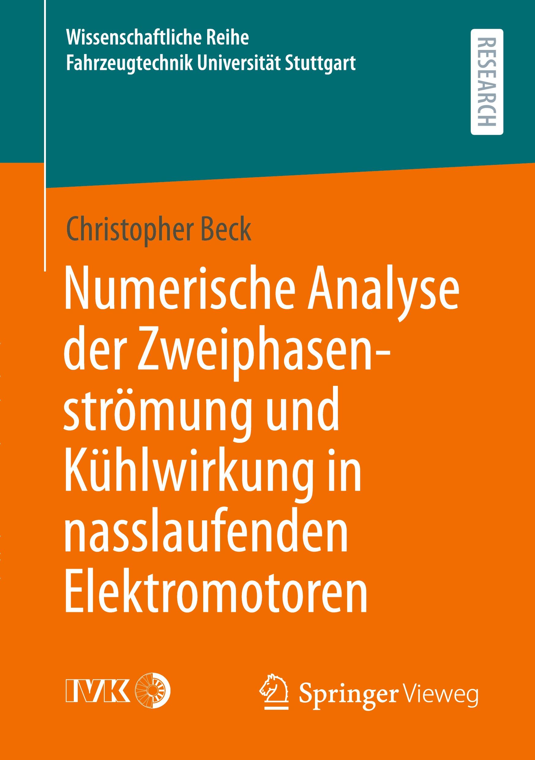 Numerische Analyse der Zweiphasenströmung und Kühlwirkung in nasslaufenden Elektromotoren