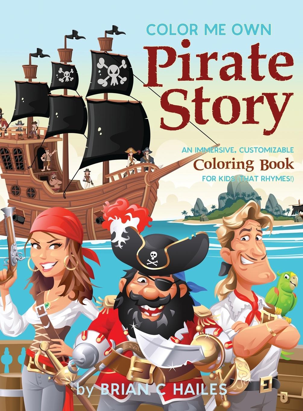 Color Me Own Pirate Story