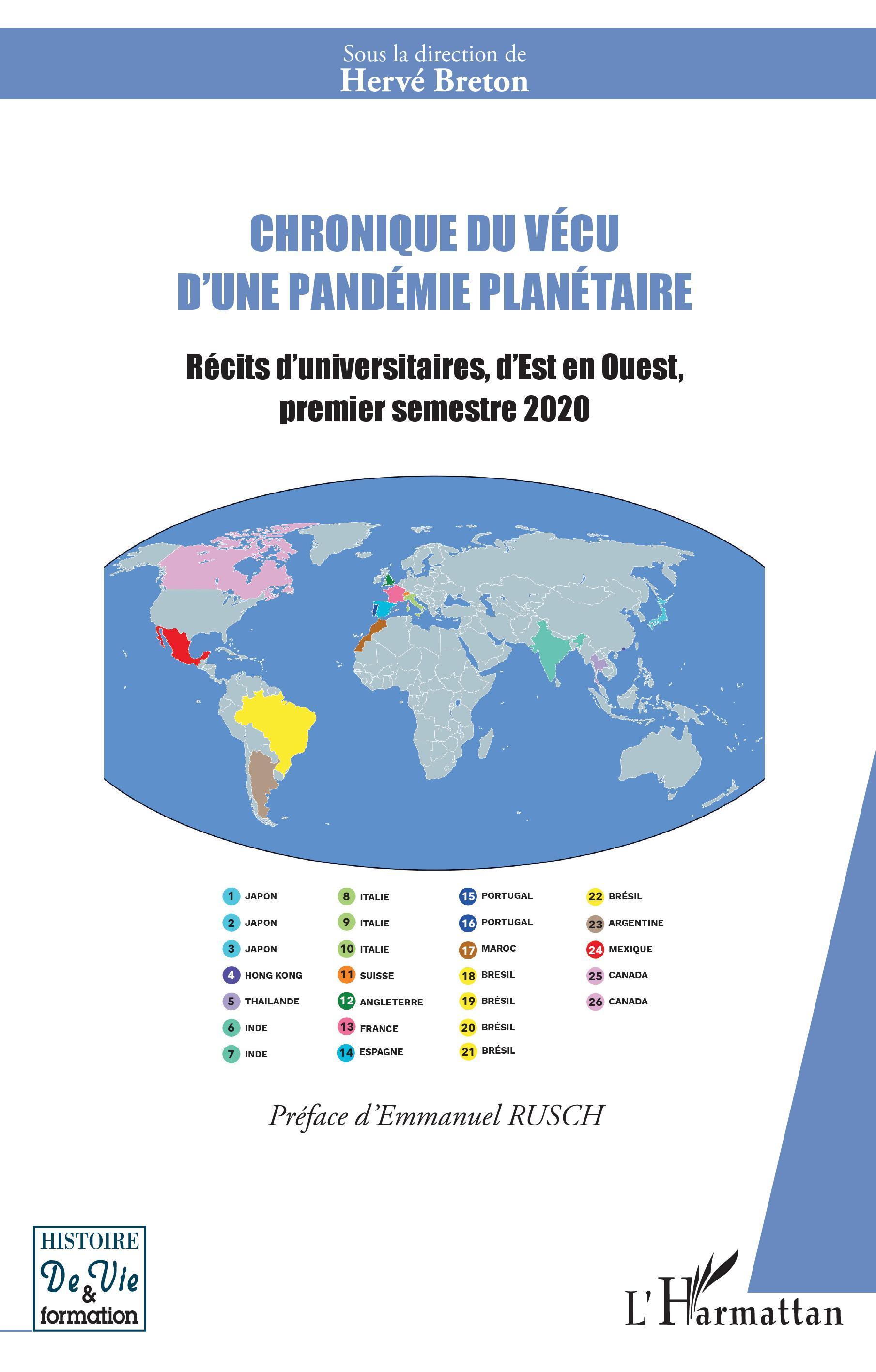 Chronique du vécu d'une pandémie planétaire