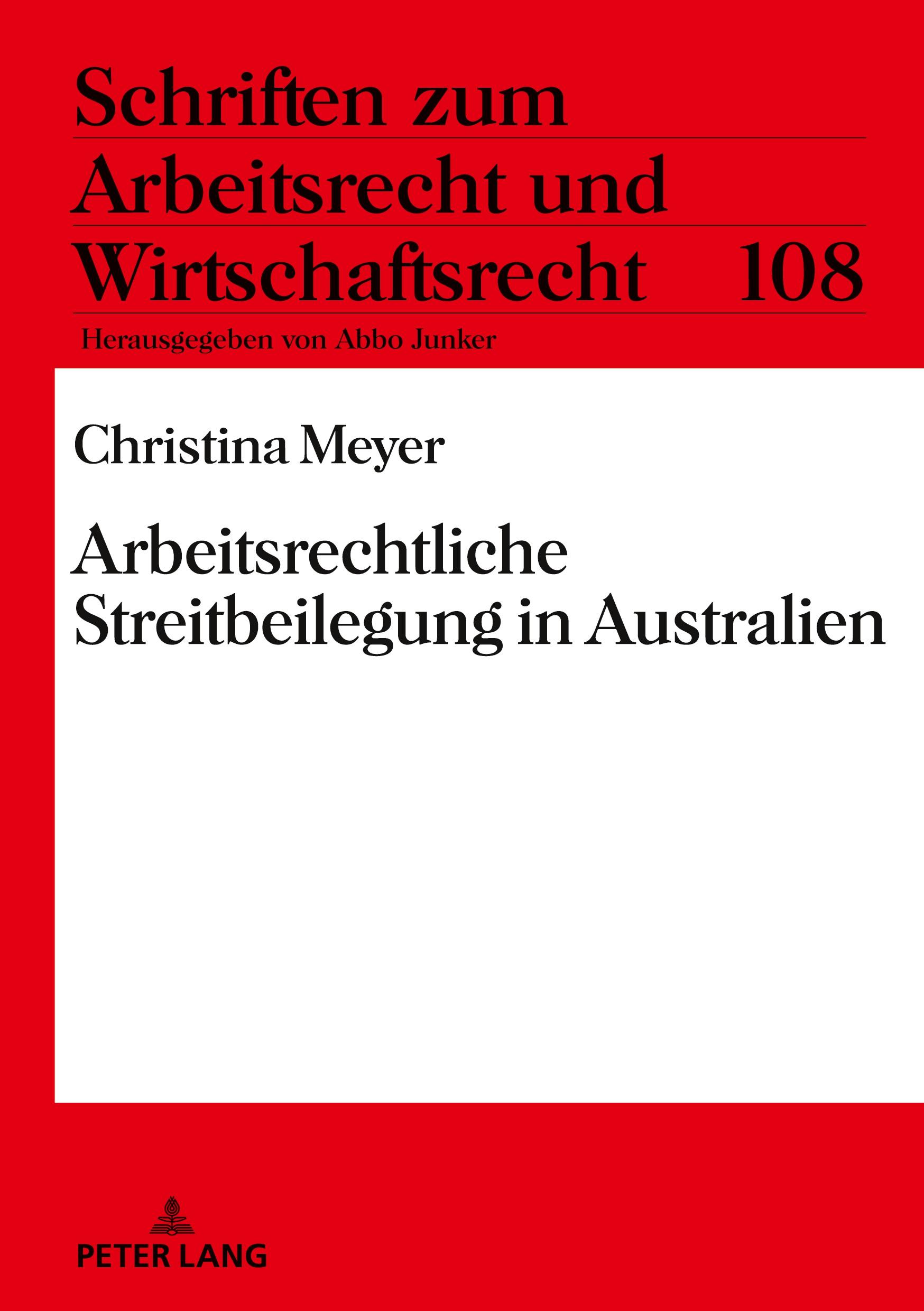 Arbeitsrechtliche Streitbeilegung in Australien