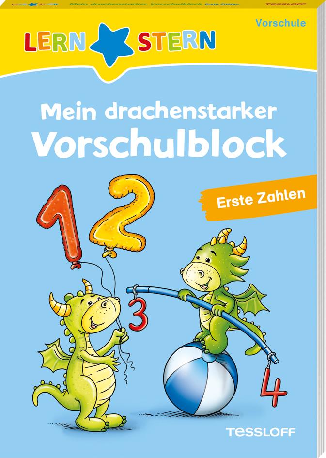 LERNSTERN. Mein drachenstarker Vorschulblock. Erste Zahlen