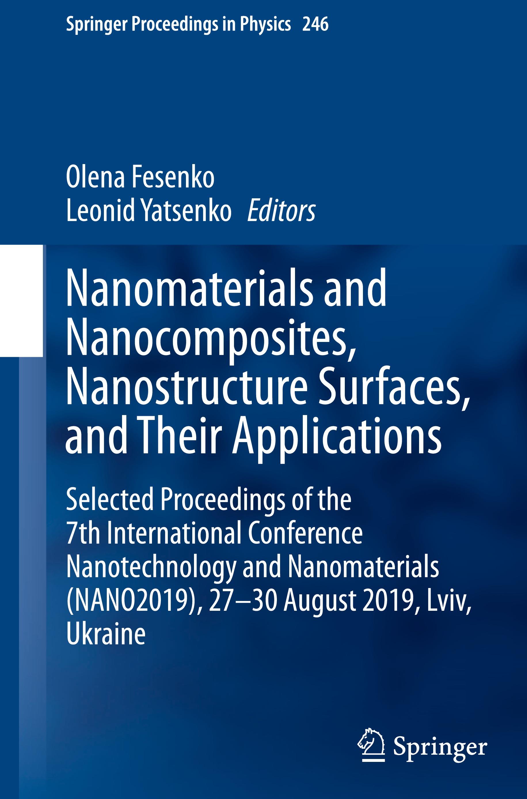 Nanomaterials and Nanocomposites, Nanostructure Surfaces,  and  Their Applications