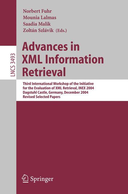 Advances in XML Information Retrieval