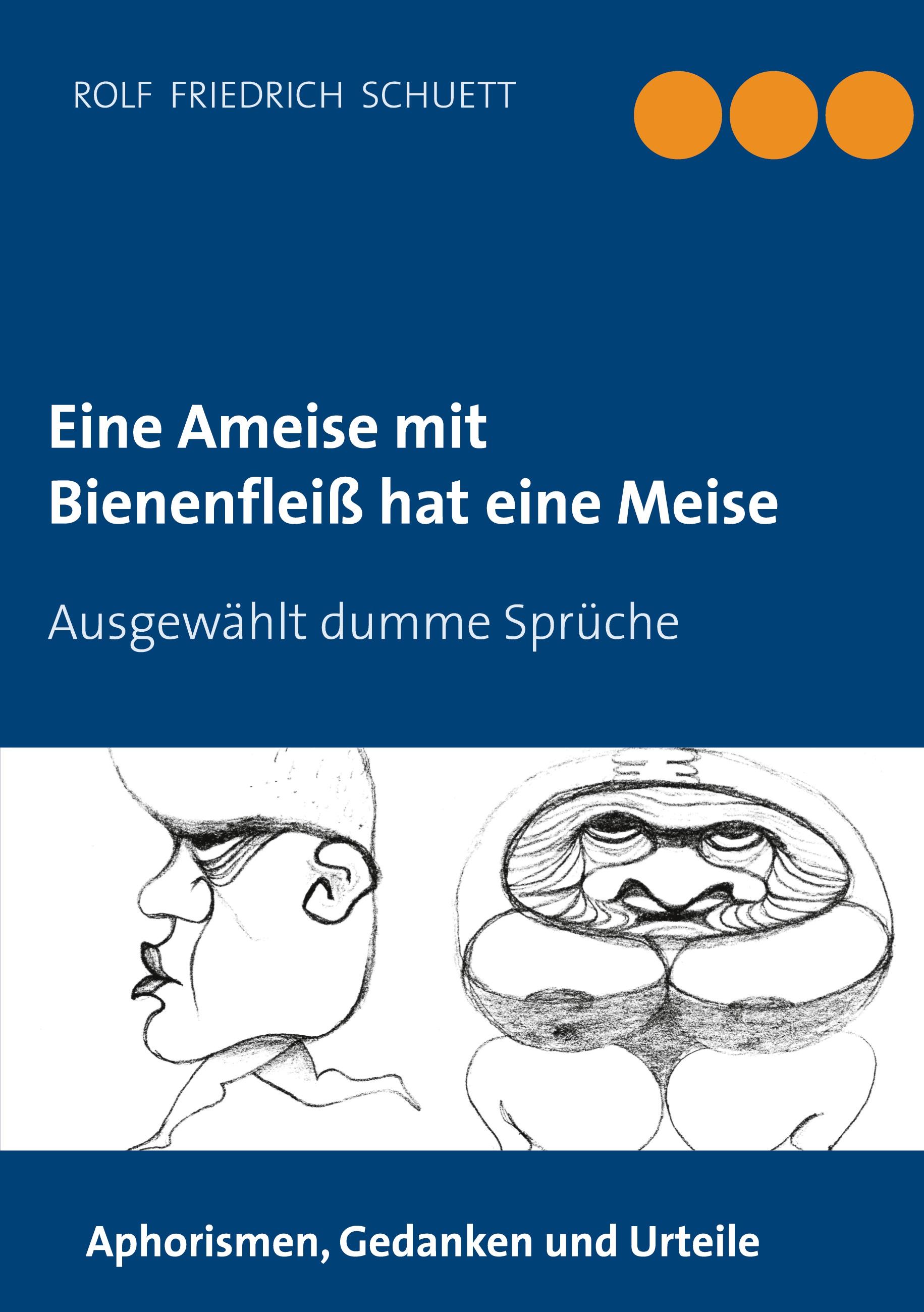 Eine Ameise mit Bienenfleiß hat eine Meise